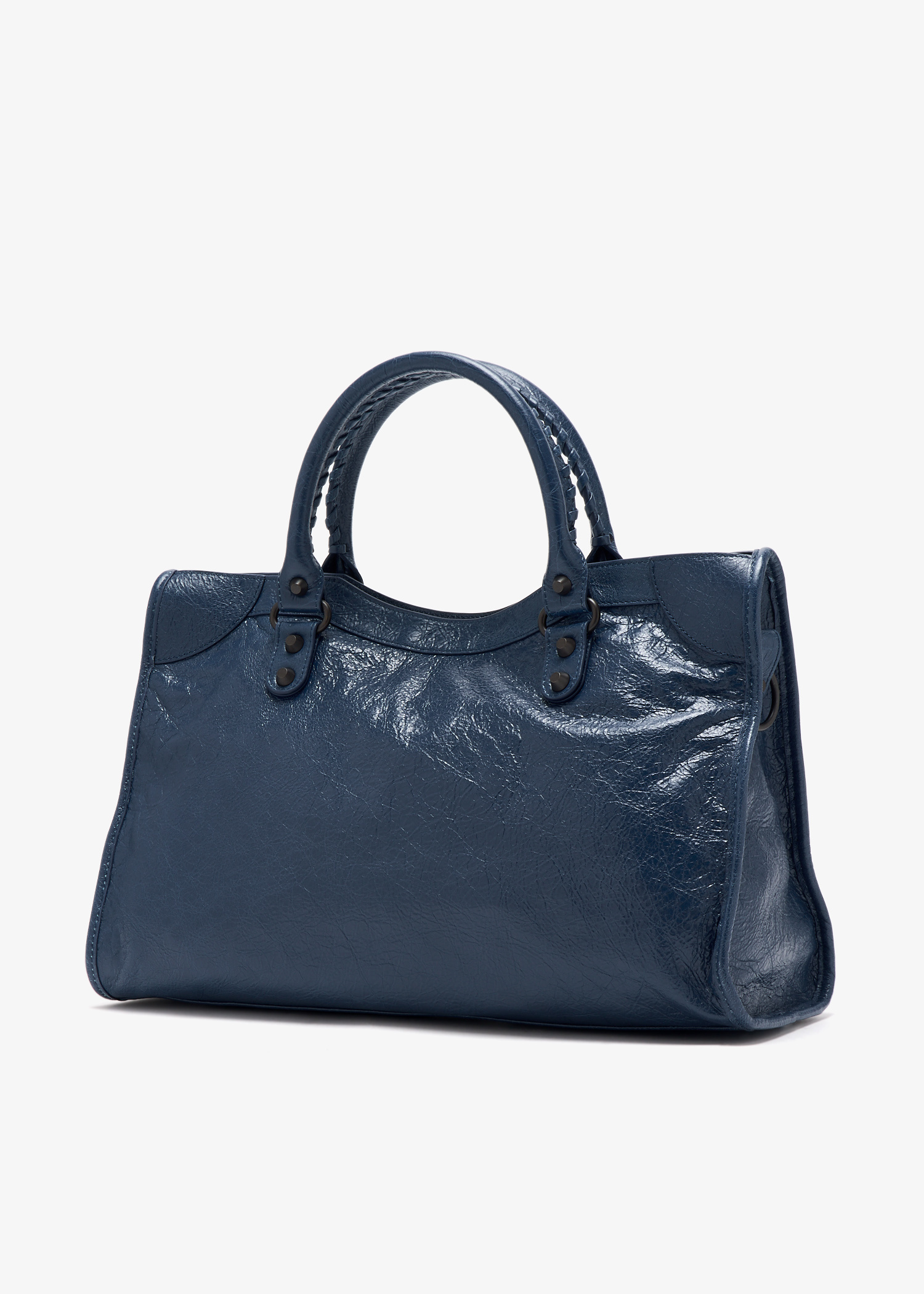 【BALENCIAGA】Le City ミディアム バッグ★8230582ABEK4322★青 Women's Le City Bag Medium in Mineral Blue | Balenciaga US