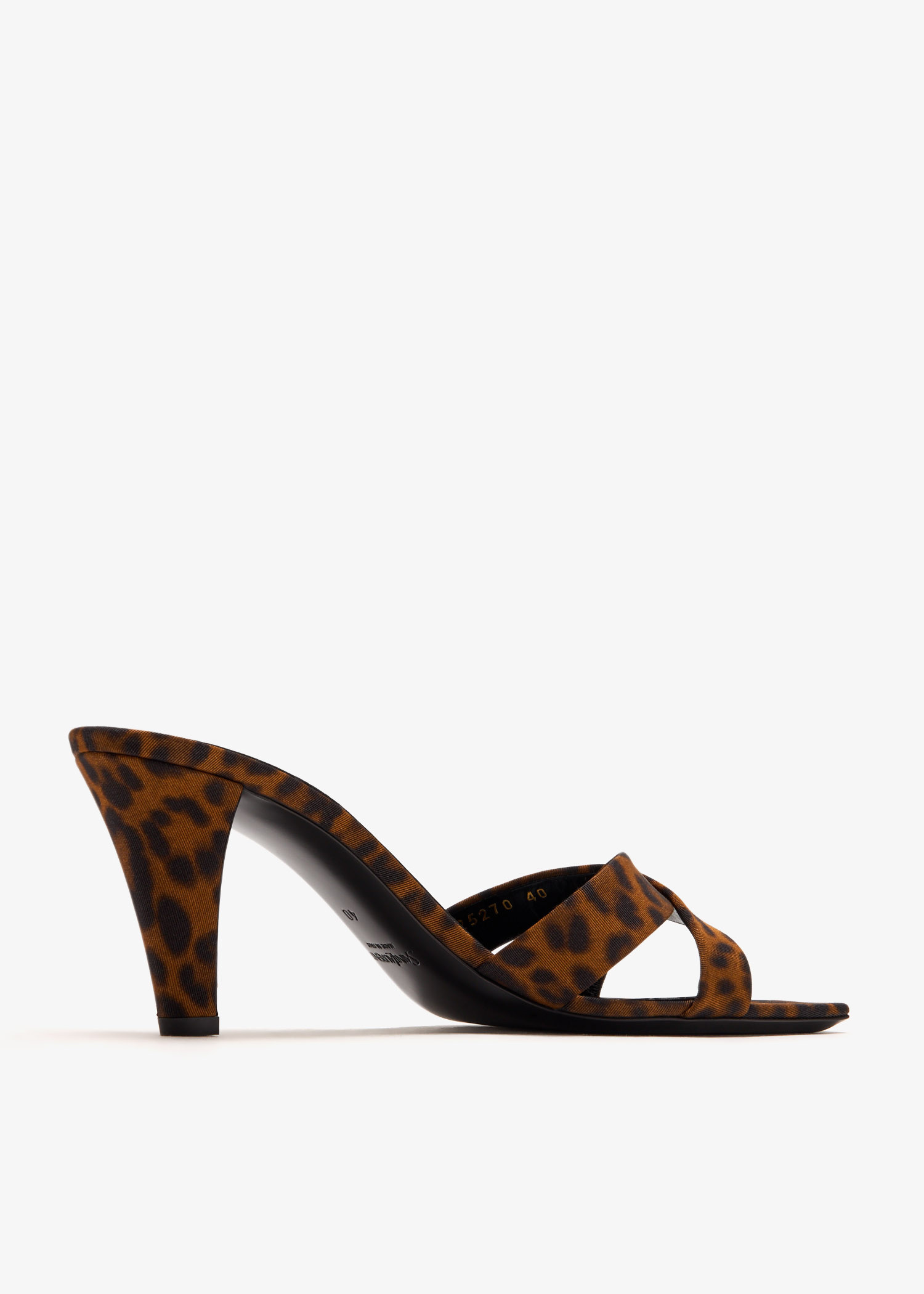 サンダル・ミュール SAINT LAURENT JILL MULES IN NAPPA SAINT LAURENT Jill leather mules | NET-A-PORTER