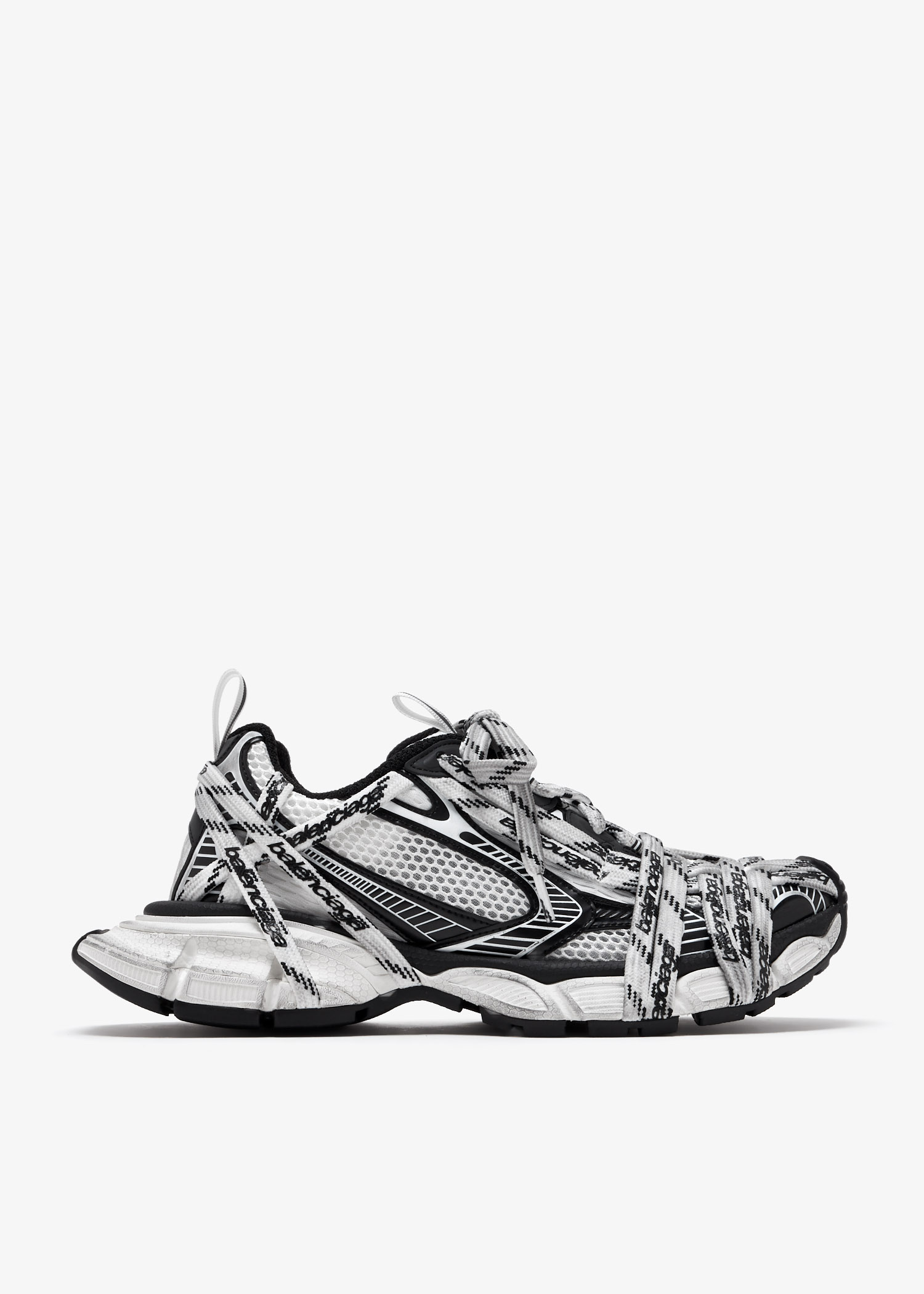 wlxio3  黑白XL Balenciaga 3XL Ski 'White Black' 766034W3XR39710