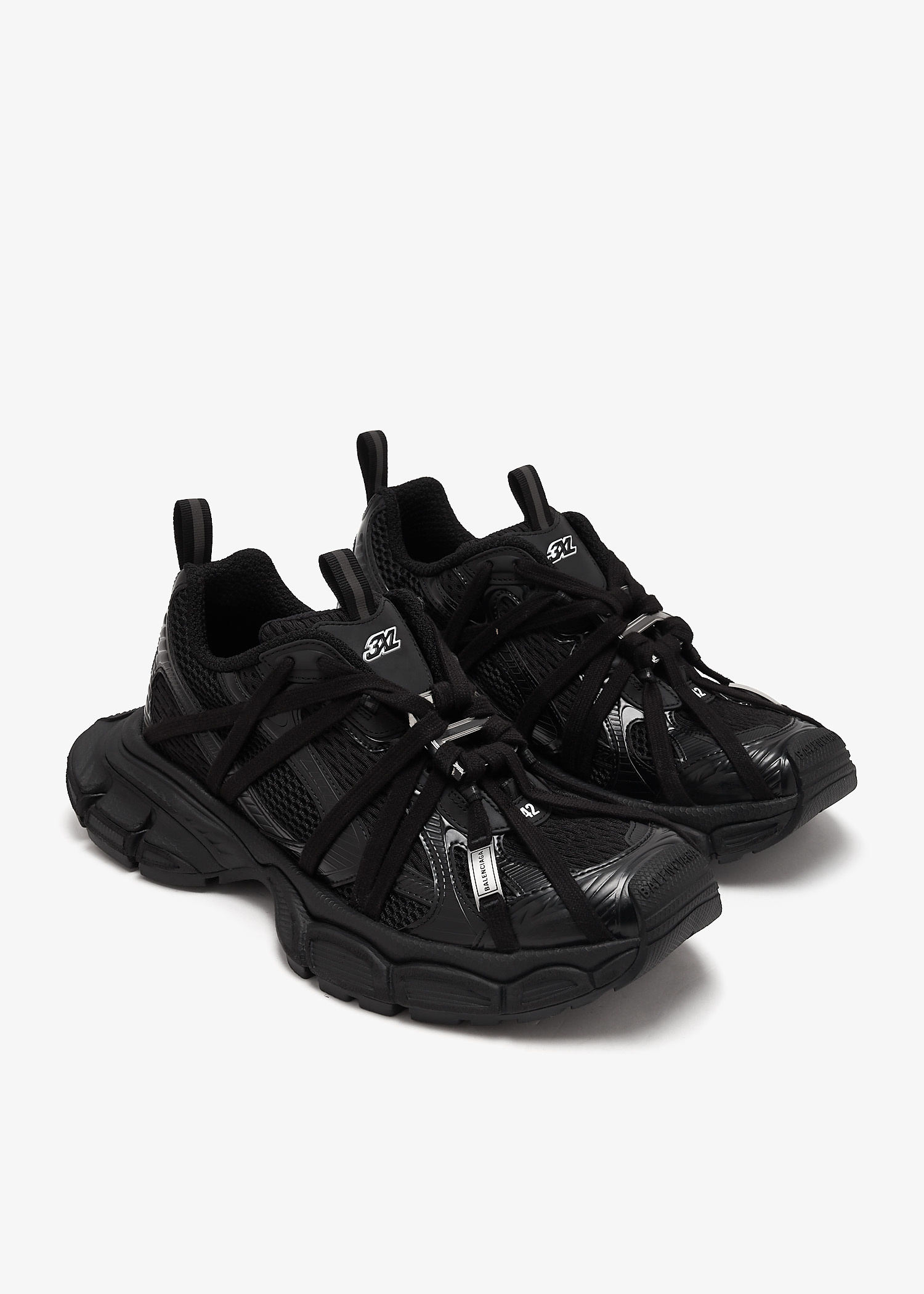 Balenciaga 3XL Extreme Lace sneakers for Men - Black in USA