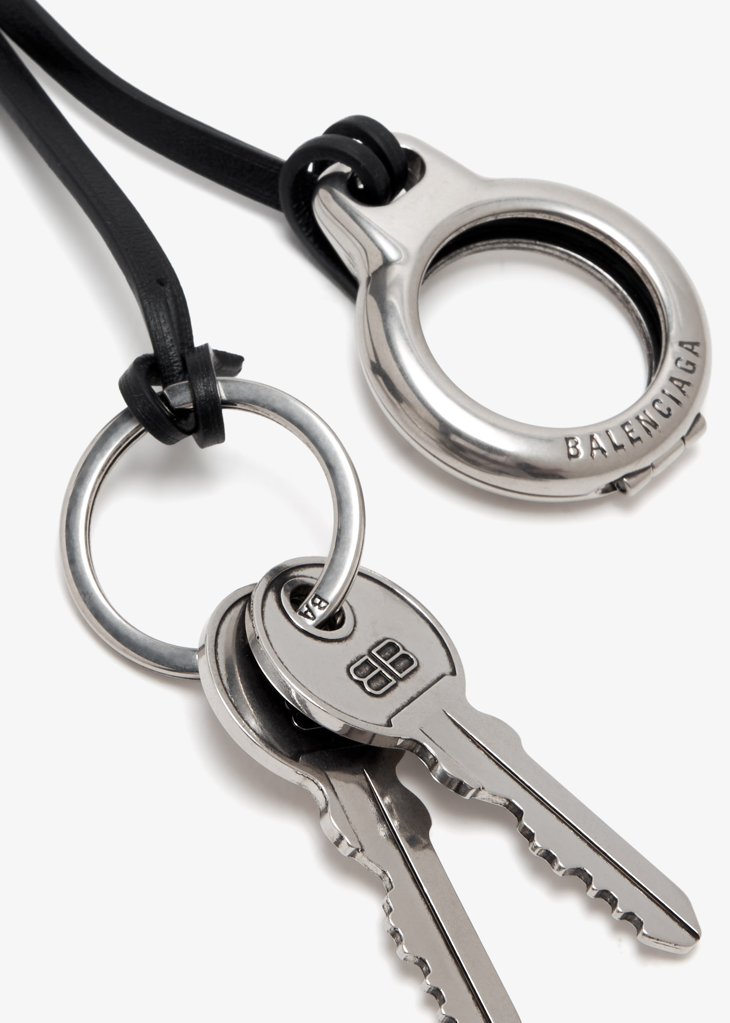 Balenciaga Subway AirTag® charm for Men - Black in UAE