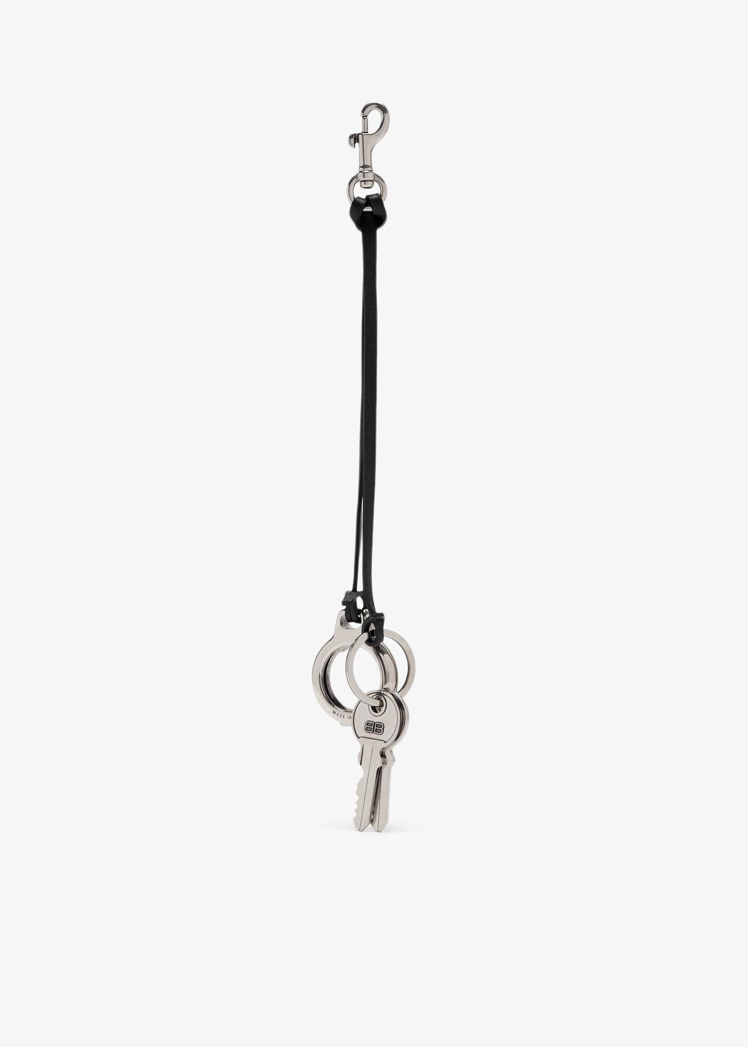Balenciaga Subway AirTag® charm for Men - Black in UAE
