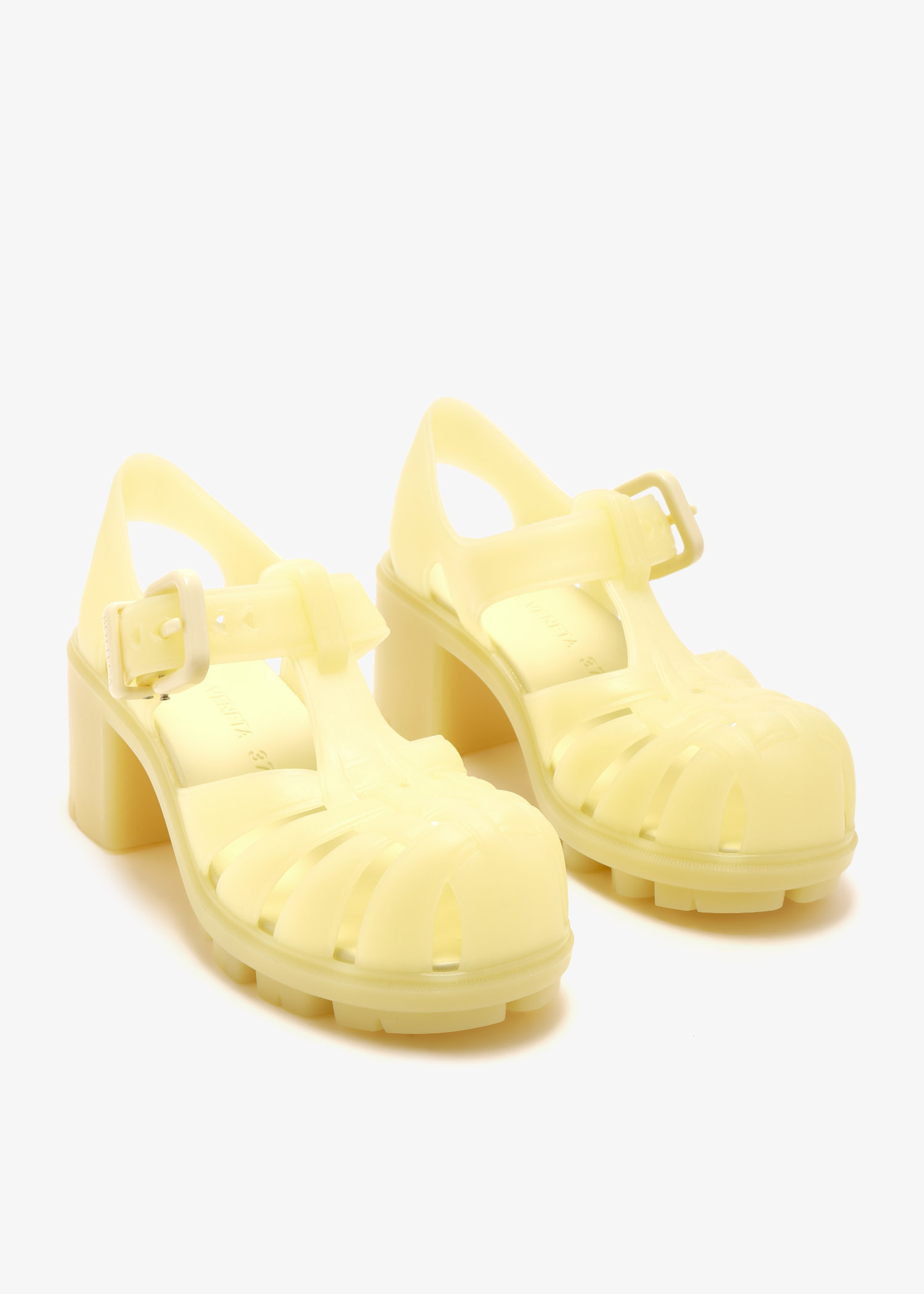 Bottega Veneta Gertie fisherman sandals for Women - Yellow
