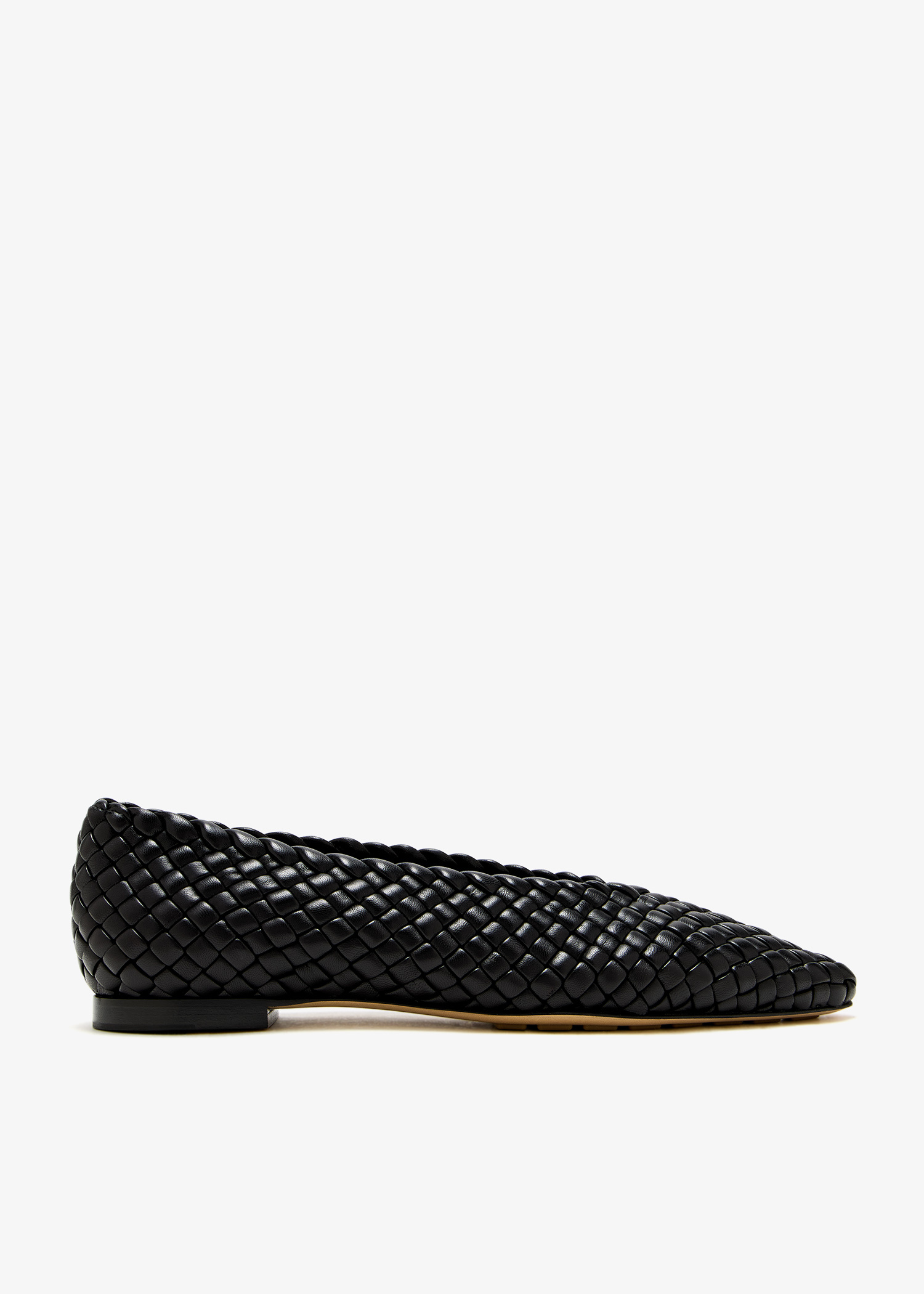 新作★【Bottega Veneta】Sofia バレリーナシューズ 827698V2EH0 Bottega Veneta Sofia ballerinas for Women - Black in UAE