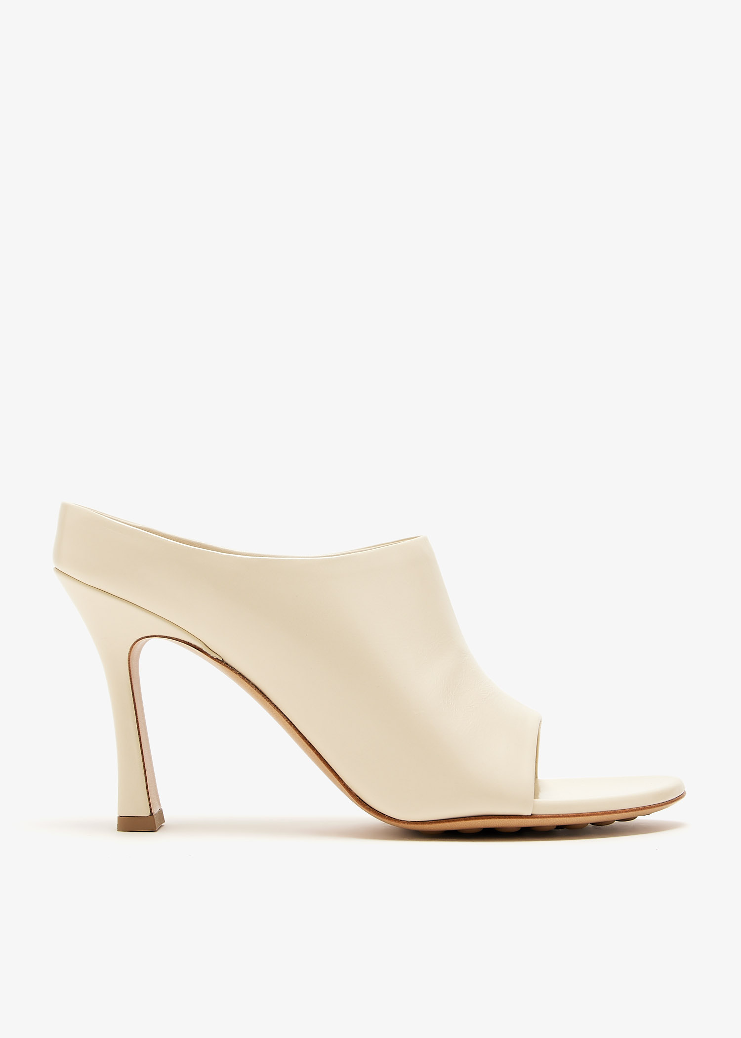 Bottega Veneta Rana mules for Women - White in Kuwait | Level Shoes