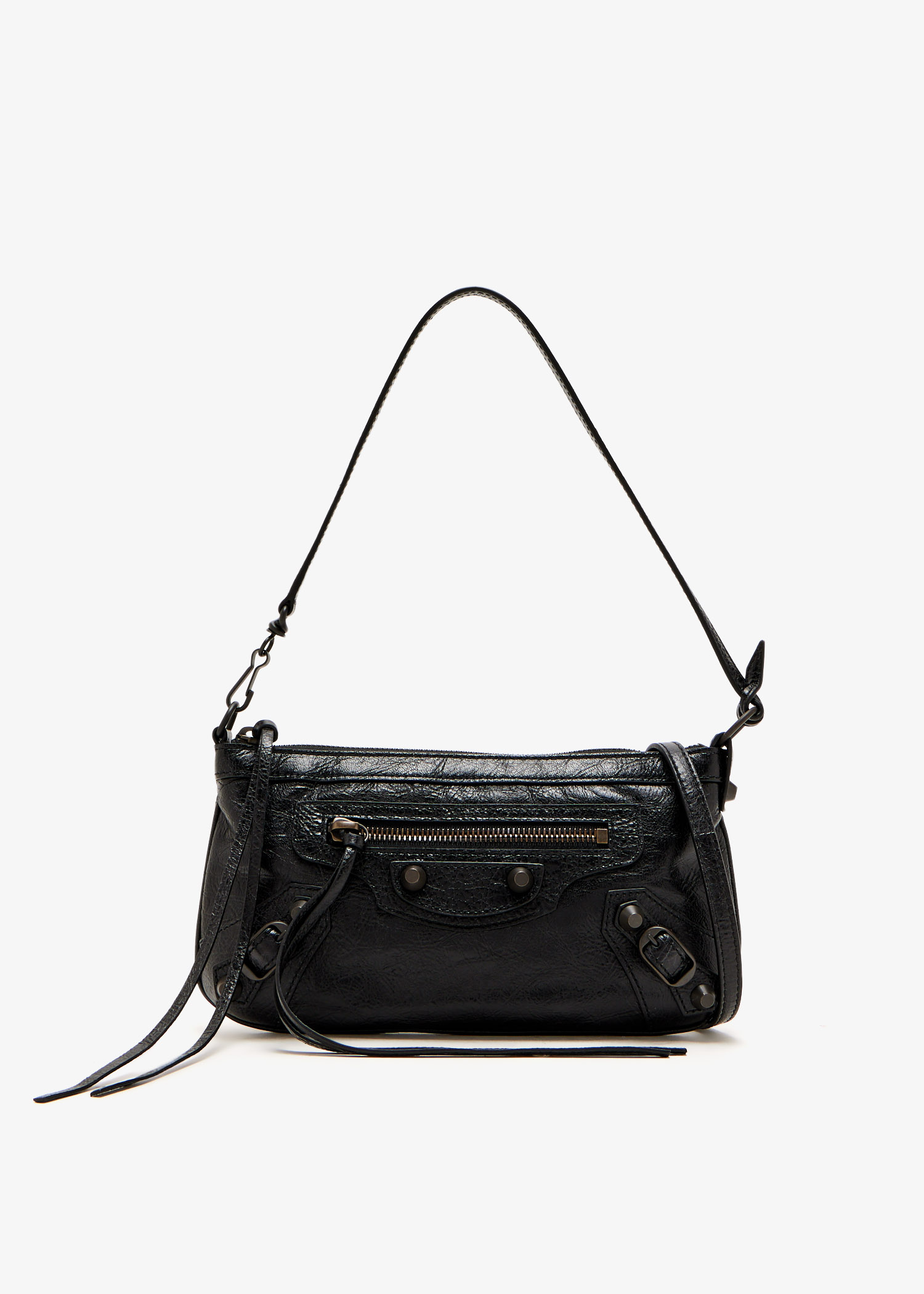 Balenciaga Le City strap pouch for Women - Black in UAE | Level Shoes