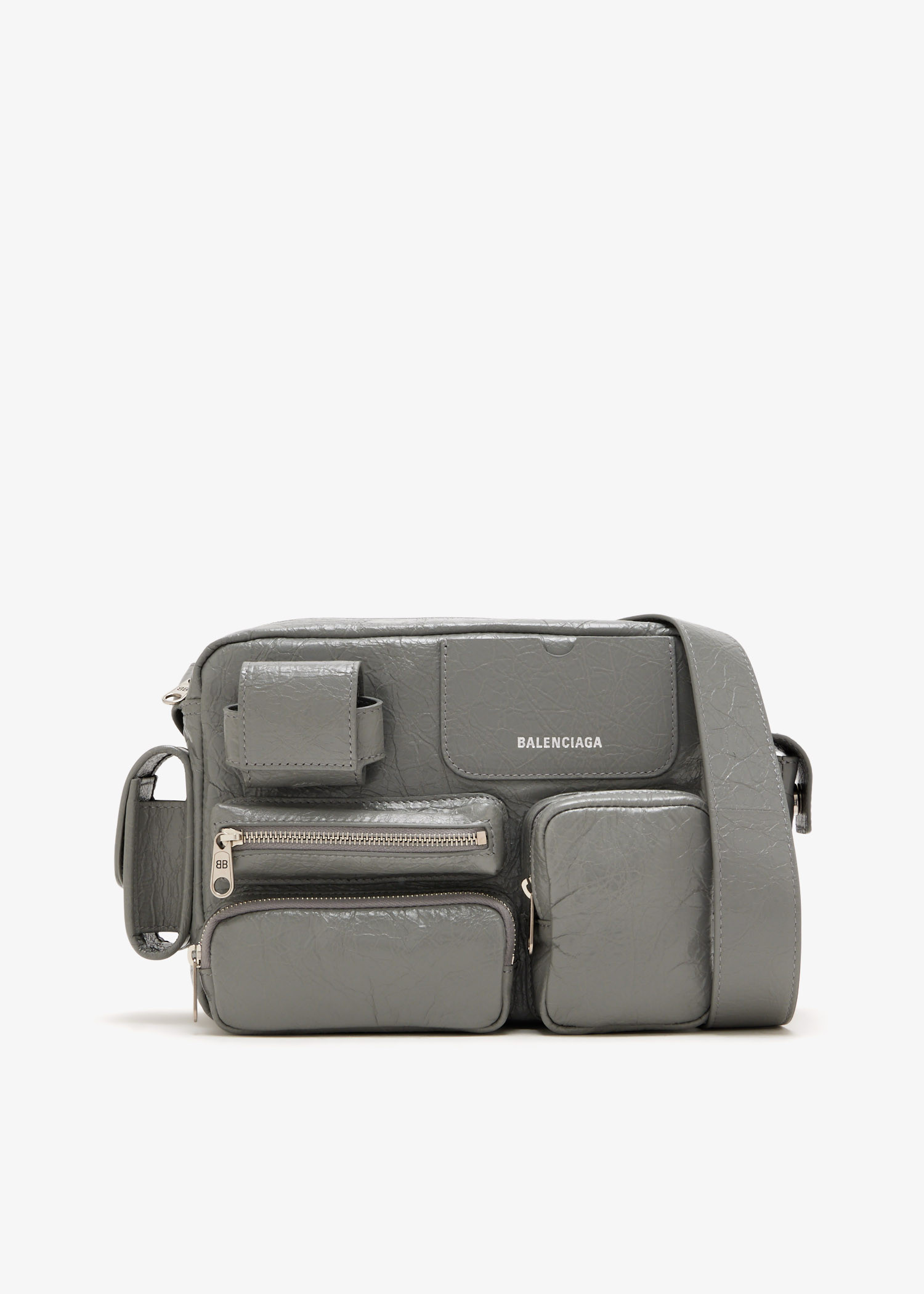 Balenciaga Superbusy Camera bag for Men - Grey in Kuwait | Level Shoes