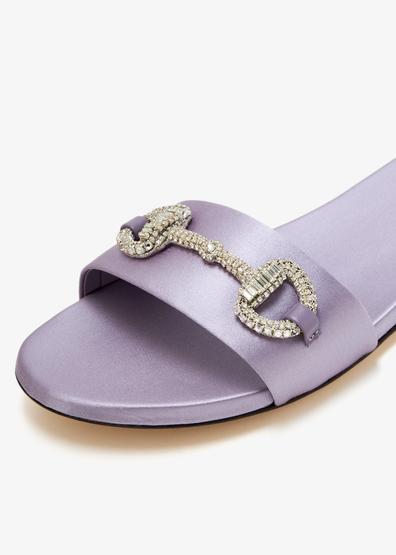 Gucci Kim slide sandals for Women - Purple in UAE | Level Shoes