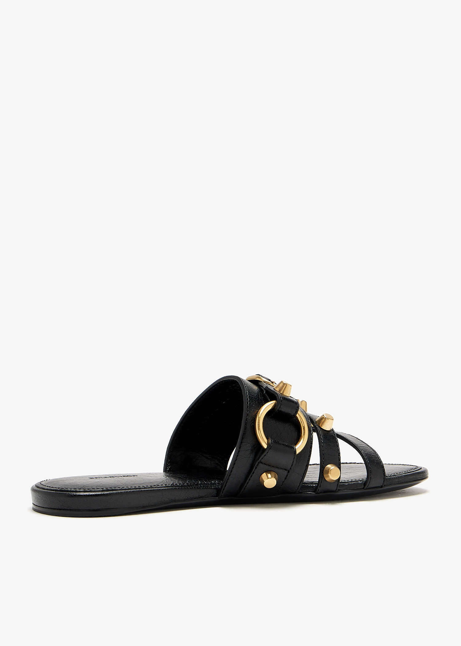 VIP【関税送料無料】希少 Balenciagaシューズ Leather Slides Balenciaga Puffy Leather Slides - Black Size 38 | eBay