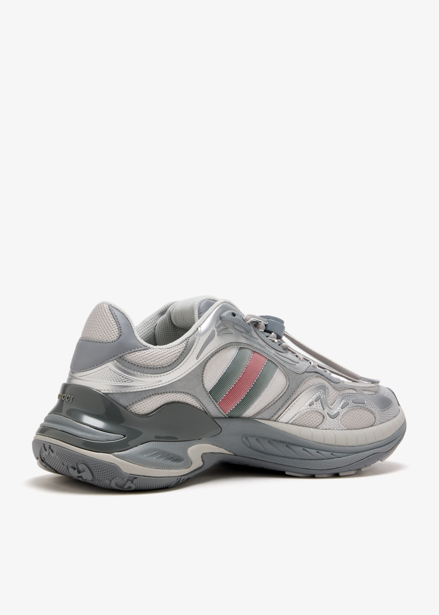 Gucci 2.0 sneakers for Men - Silver in UAE | Level Shoes Gucci 2.0 sneakers for Men - Silver in UAE | Level Shoes