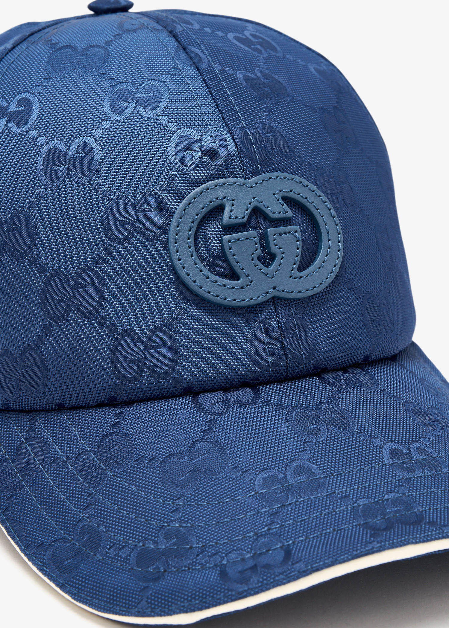 Gucci GG nylon baseball hat for Men - Blue in KSA | Level Shoes