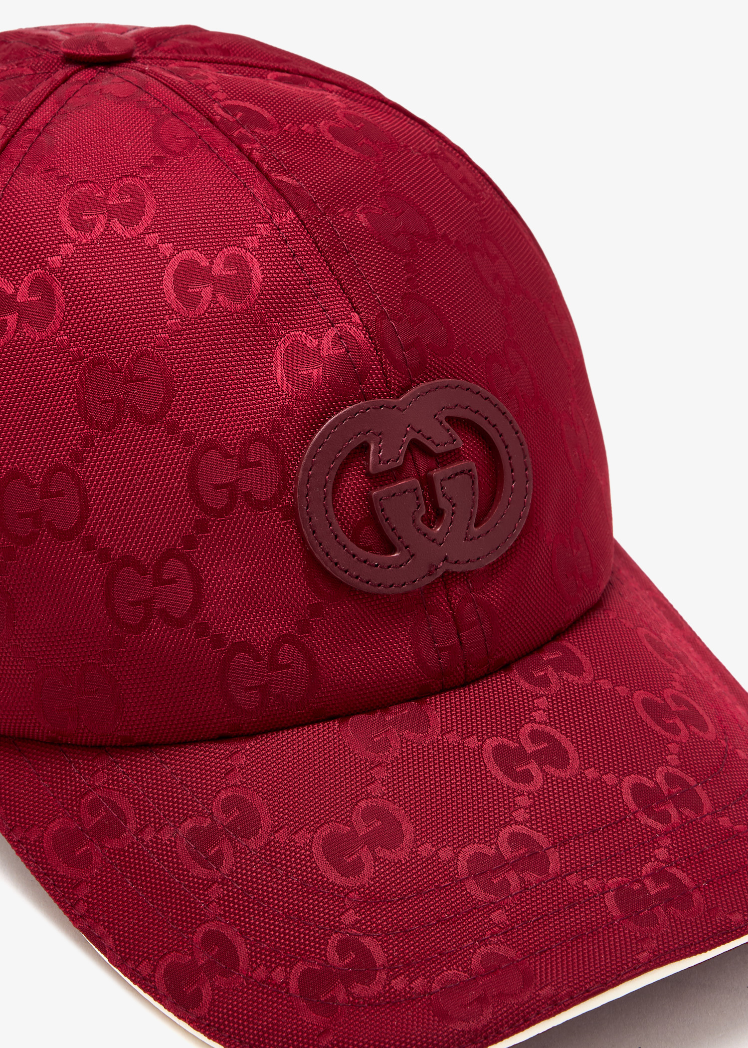 Gucci GG nylon baseball hat for Men - Red in UAE | Level Shoes