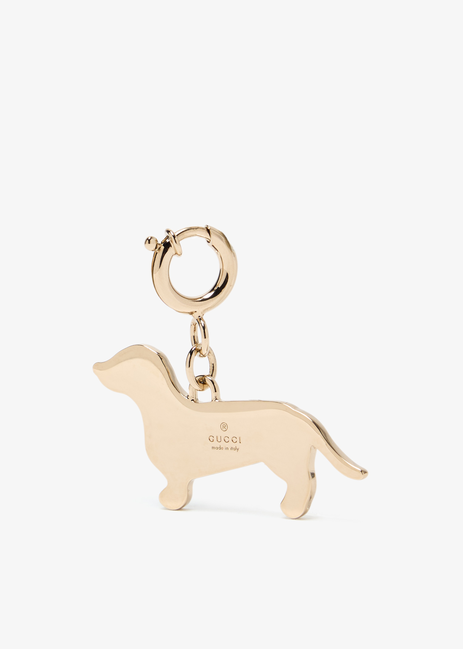 GUCCI 犬型キーホルダー ベージュ Dog Charm Sling Bag Mcm Bag With Dog Keychain GUCCI 犬型