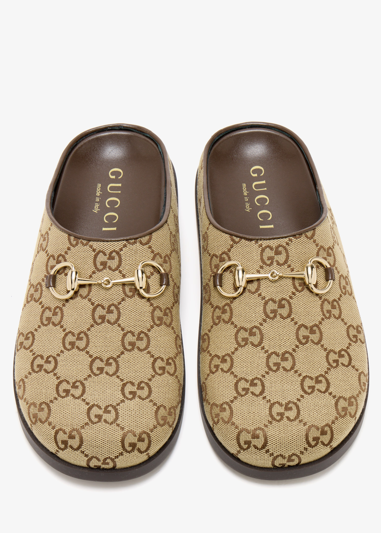 Gucci GG Supreme Horsebit mules for Women - Printed in UAE
