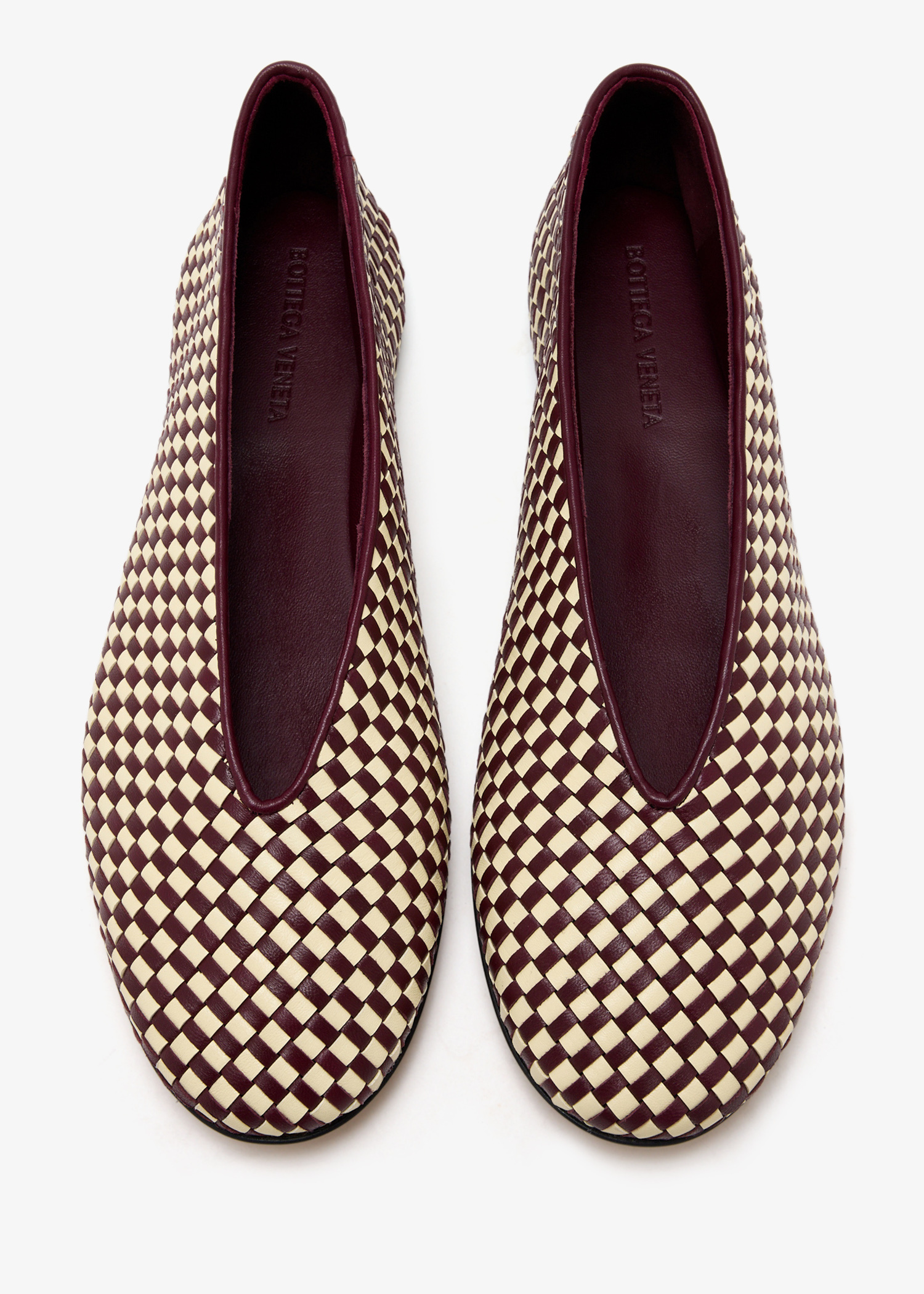 【関税＆送料込み】Bottega Veneta Rosa Ballet Flats Bottega Veneta Rosa ballerinas for Women - Beige in UAE