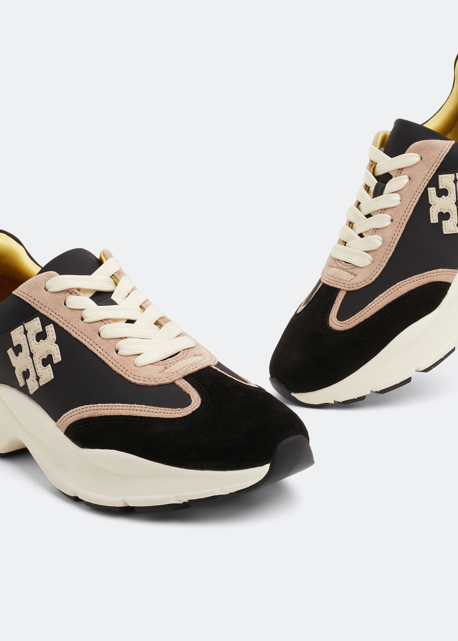スニーカー TORY BURCH Women Sneakers 83833 001 Black Amazon.com | Tory Burch Women's Kick Trainer Fashion