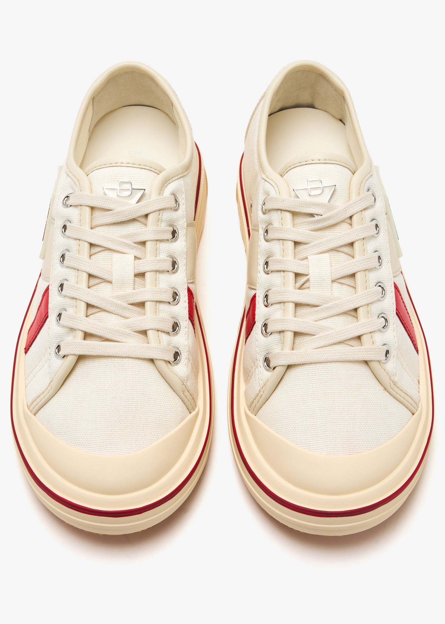 スニーカー BOTTEGA VENETA IVORY CANVAS ELIOT SNEAKERS Bottega Veneta Unveils Eliot Sneaker for Summer 2025 – A