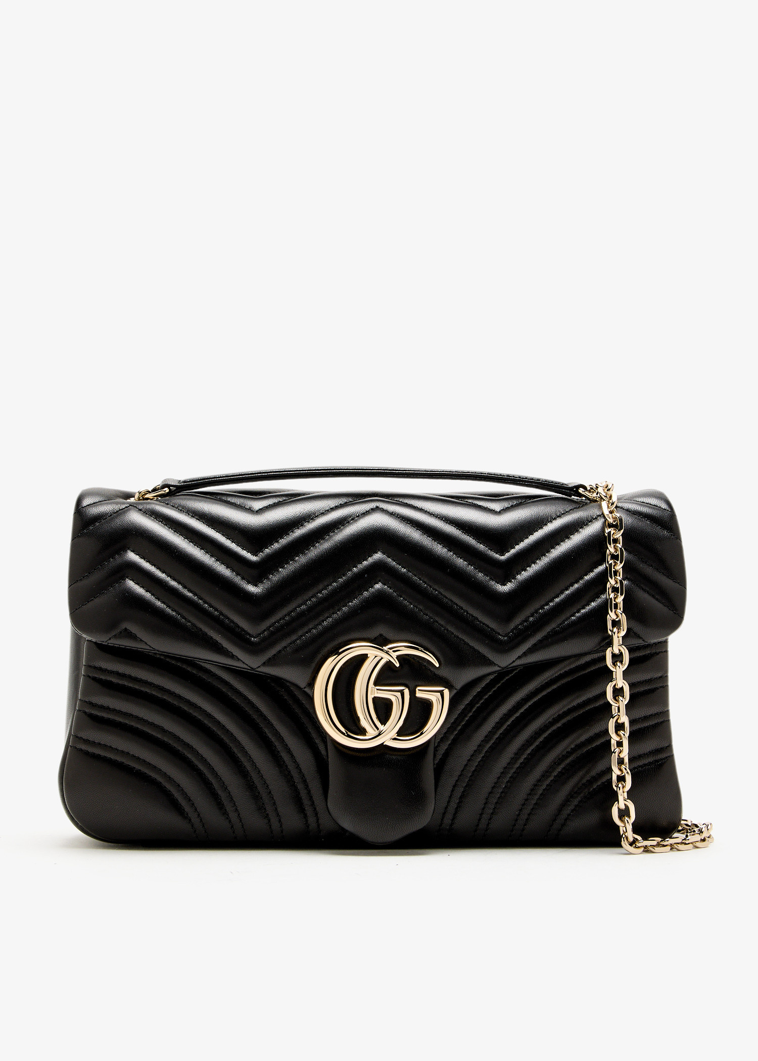 【関税&送料込】Gucci Black Leather Lion Gg Handbag 19447787_53167490_600.jpg