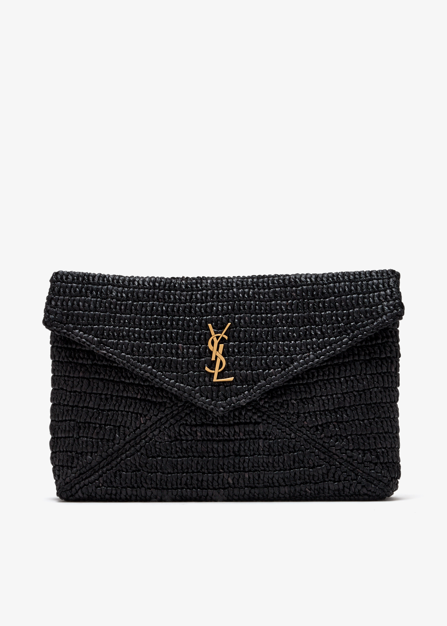 Saint Laurent Cassandre large envelope pouch for Women