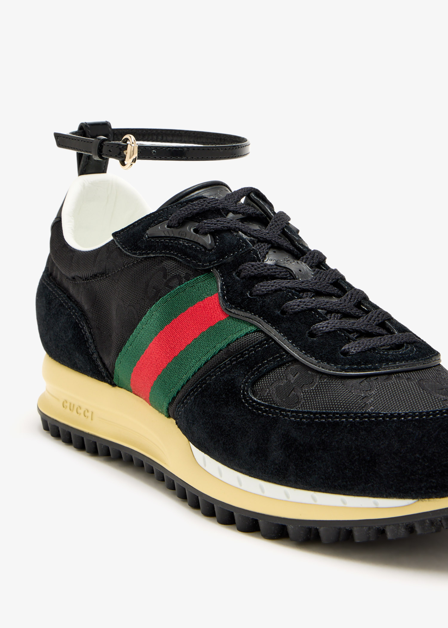 関税送料込★GUCCI リモーションスニーカー グッチ リモーション〕ウィメンズ スニーカーグッチ ロッソ
