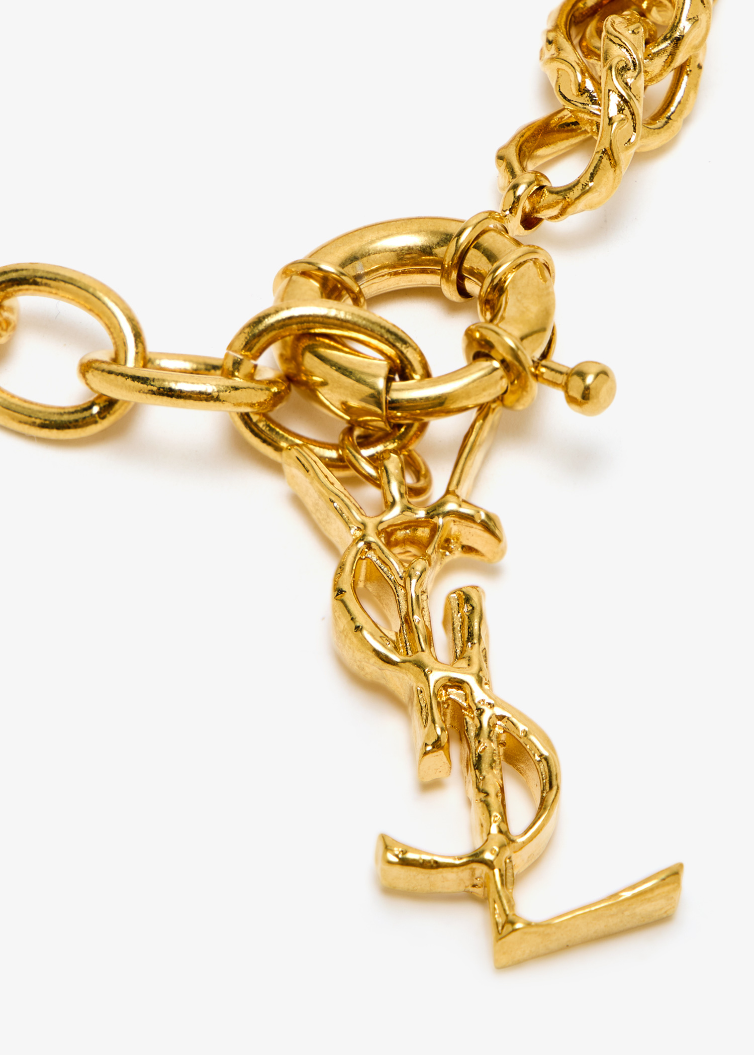 Saint Laurent Rope-chain bracelet for Women - Gold in UAE | Level