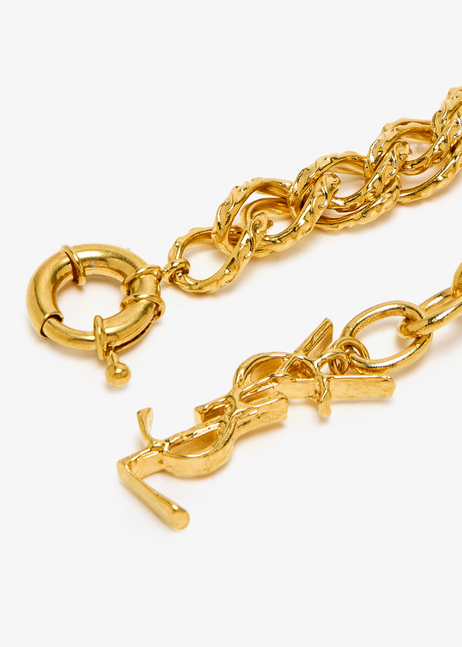 Saint Laurent Rope-chain bracelet for Women - Gold in UAE