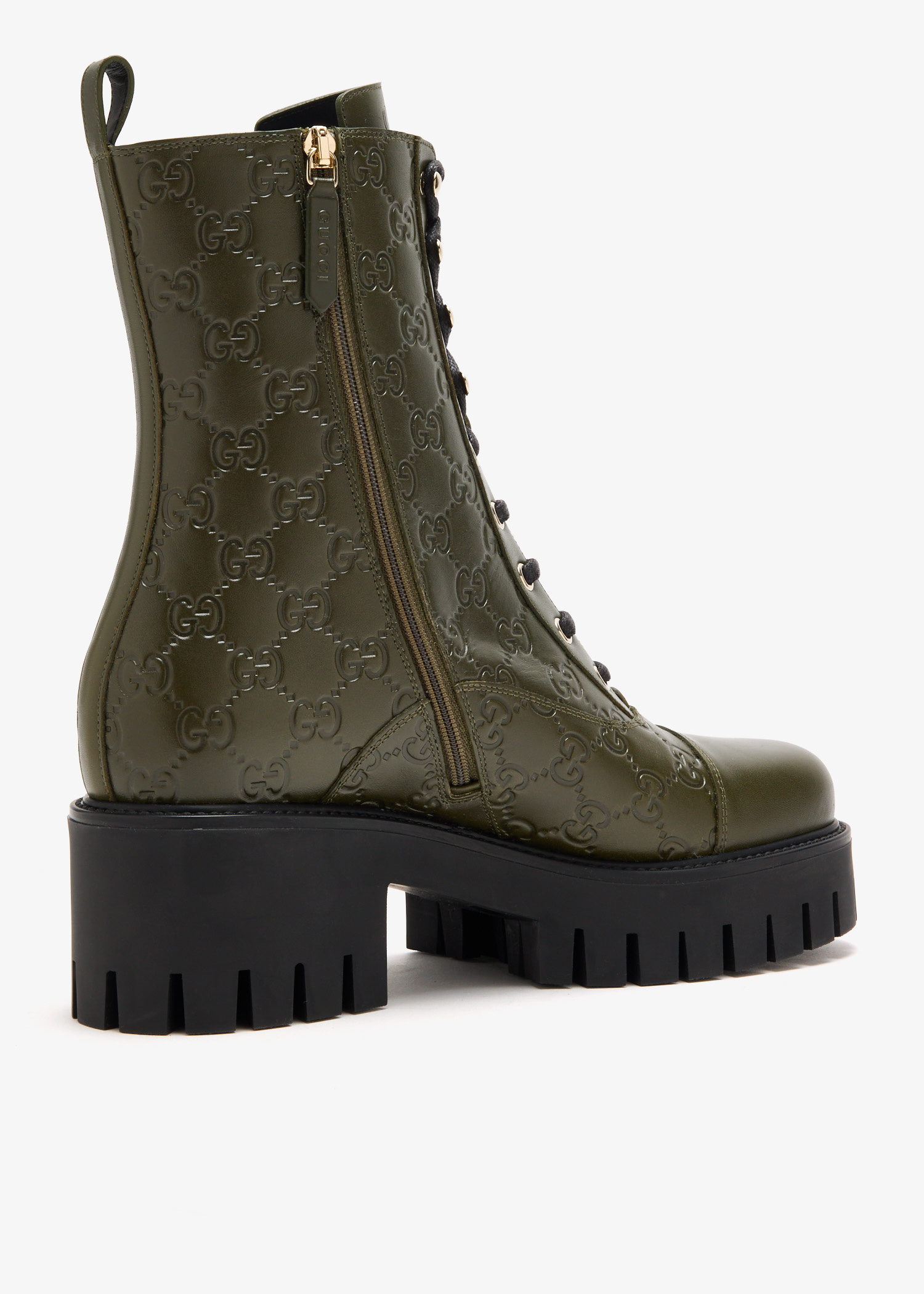 靴 GUCCI short boots sidezip leather 367755 GUCCI short boots sidezip leather 367755