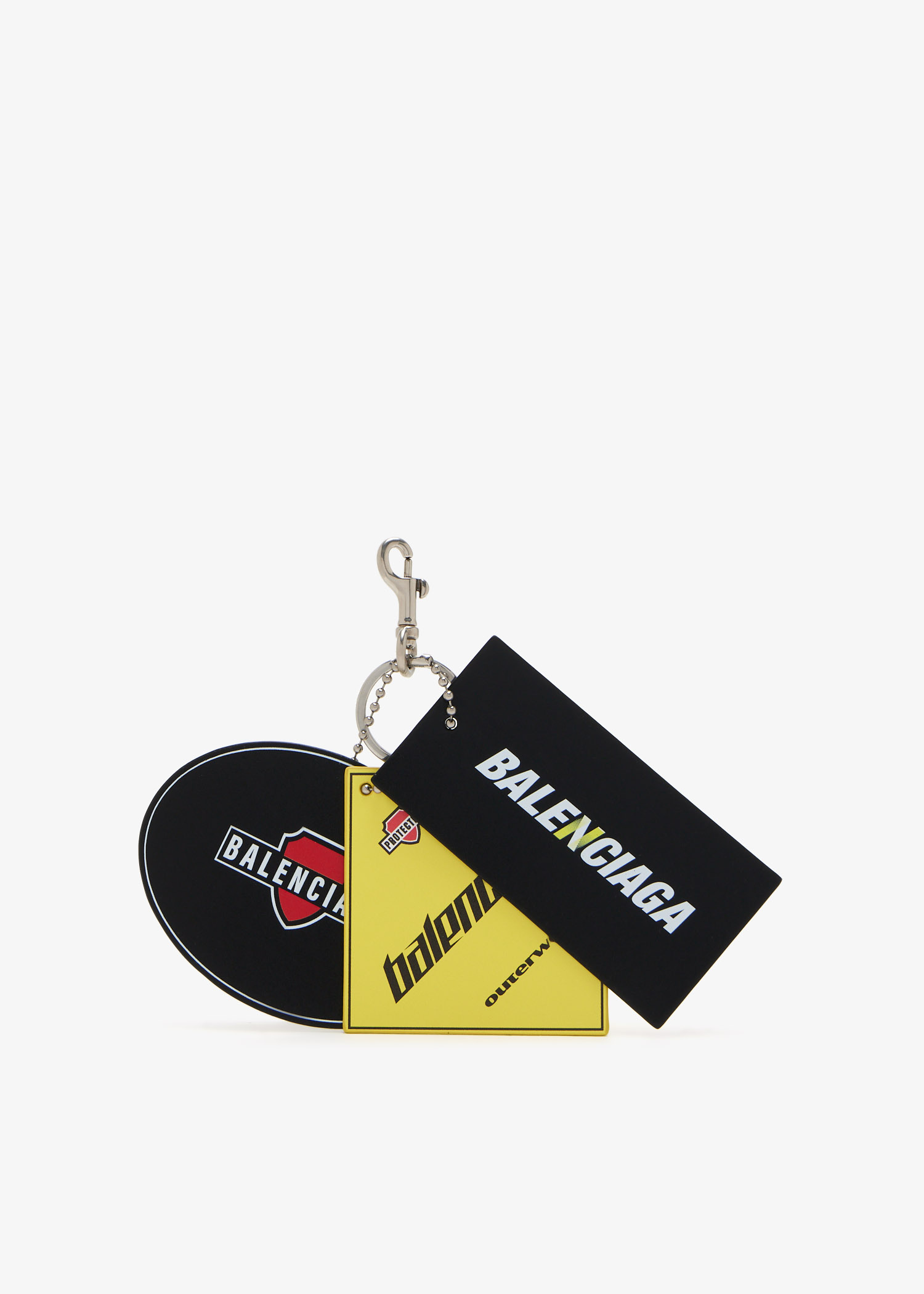 Balenciaga Logo keyring charm for Men - Multicolored in UAE