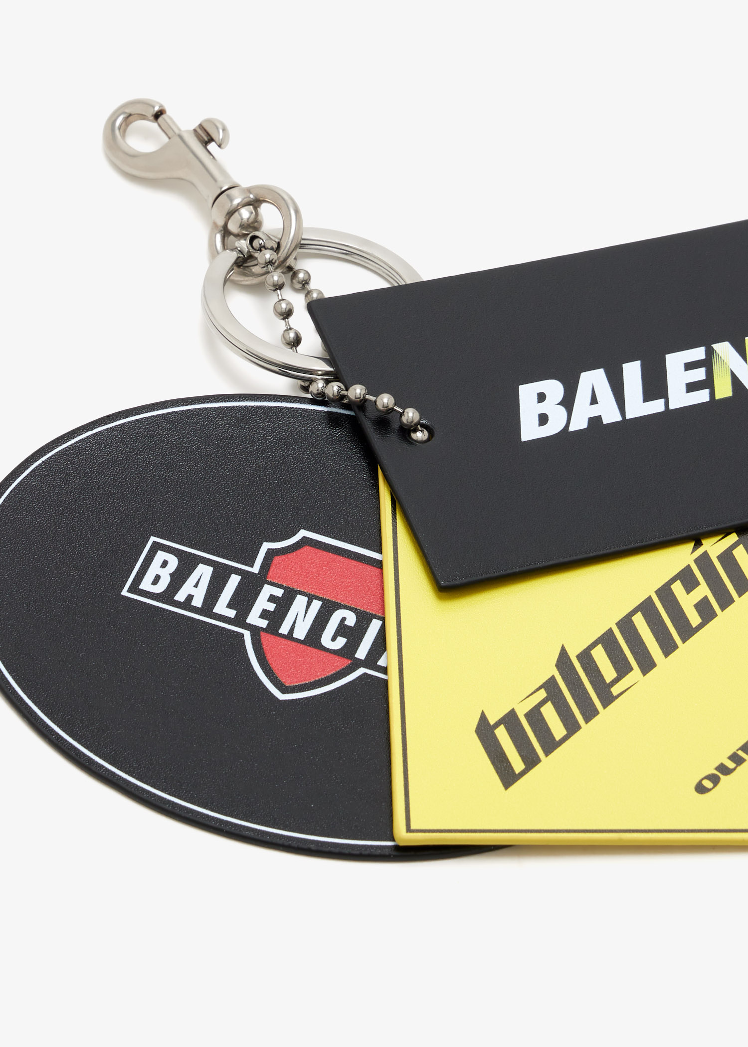 Balenciaga Logo keyring charm for Men - Multicolored in UAE