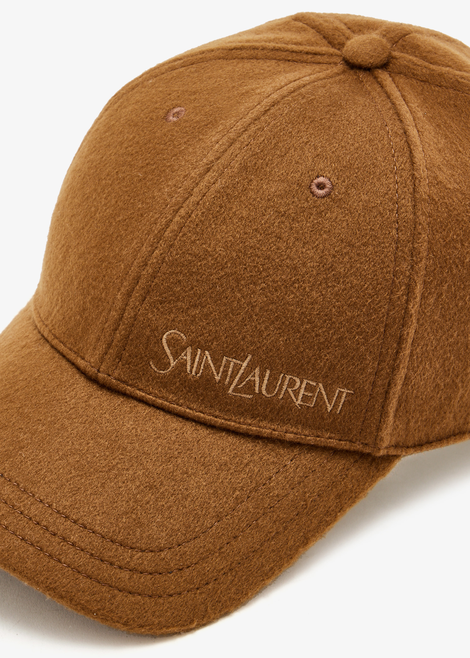 Saint Laurent Vintage cap for Women - Brown in UAE | Level Shoes