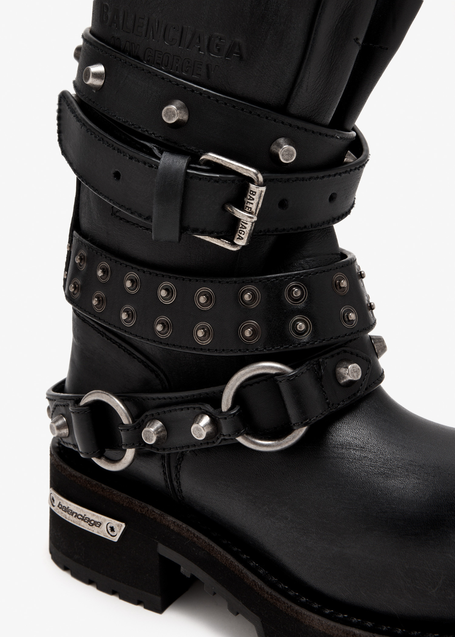 Balenciaga Verom City boots for Women - Black in KSA | Level Shoes