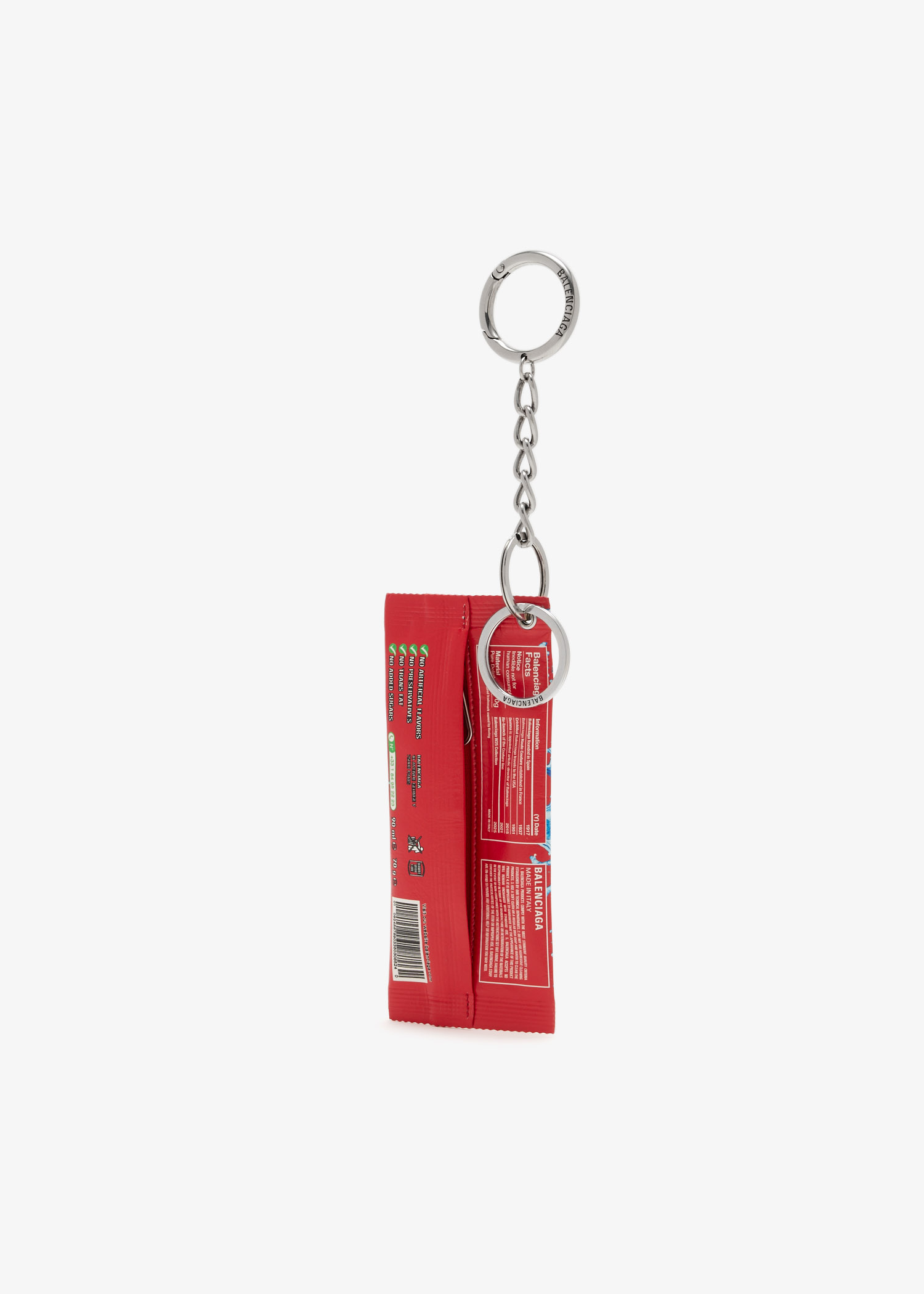 Balenciaga Snack Pouch 钥匙圈男士- 红色阿联酋| Level Shoes
