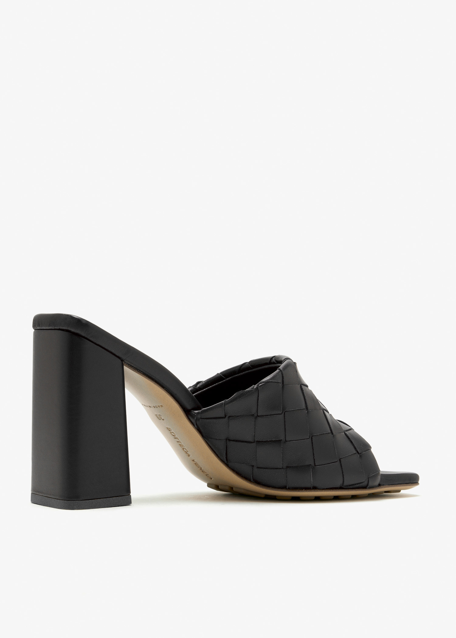 Bottega Veneta Parco mules for Women - Black in UAE | Level Shoes