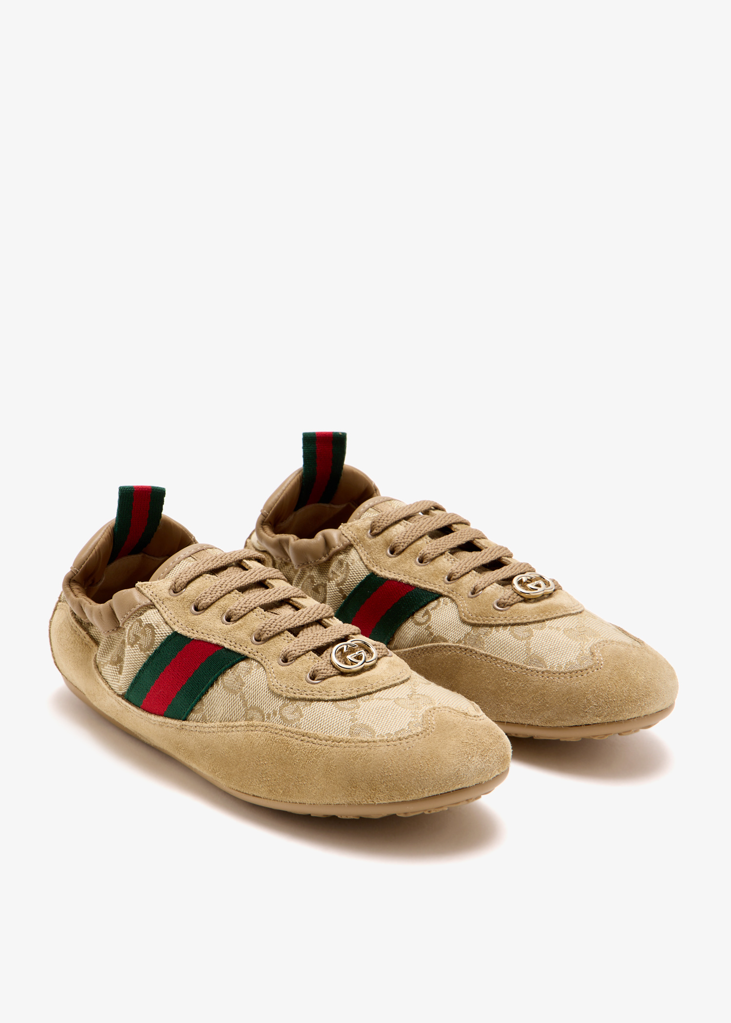 Gucci Shift sneakers for Women - Beige in UAE | Level Shoes