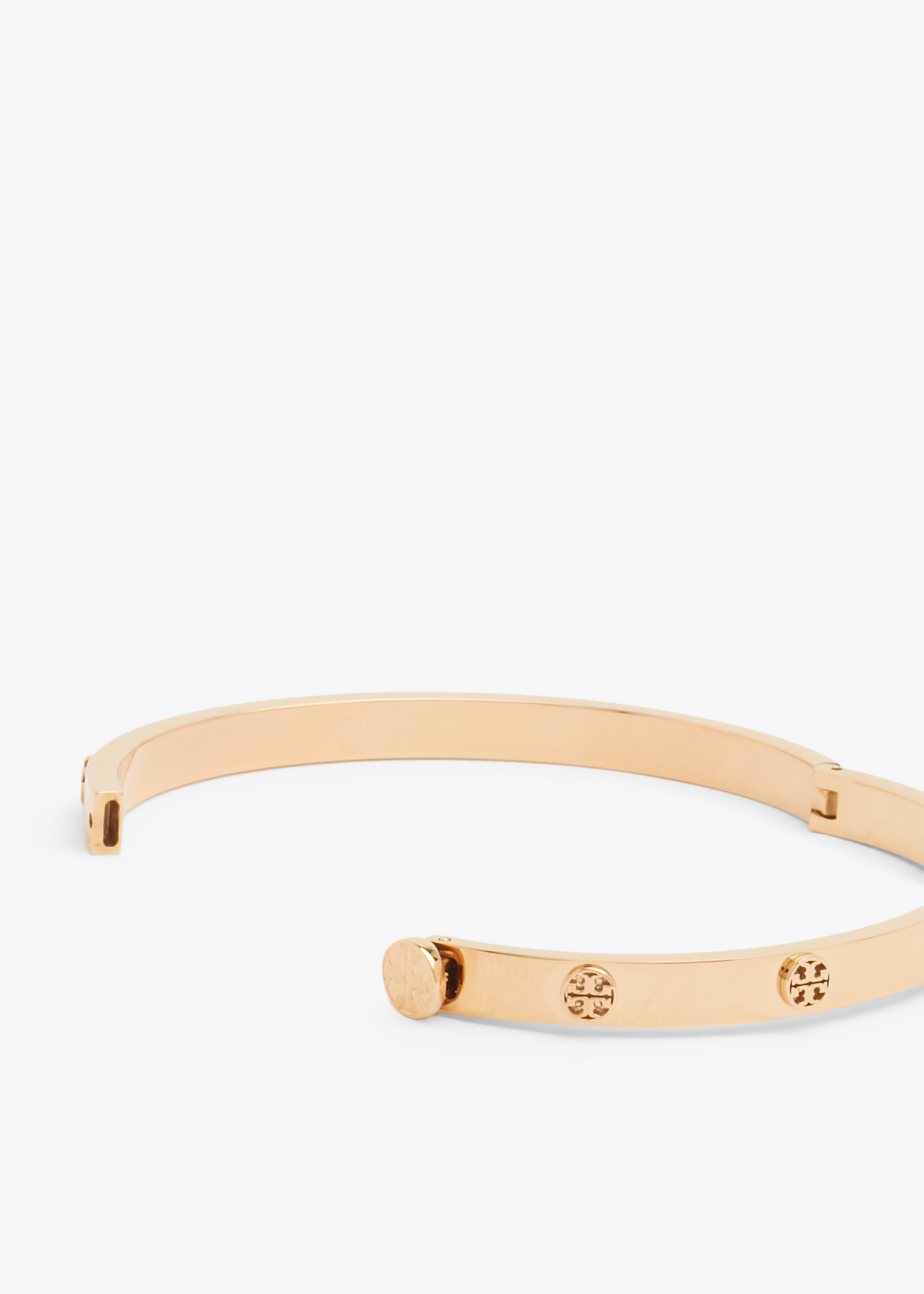 Tory Burch Miller stud hinge bracelet for Women - Gold in
