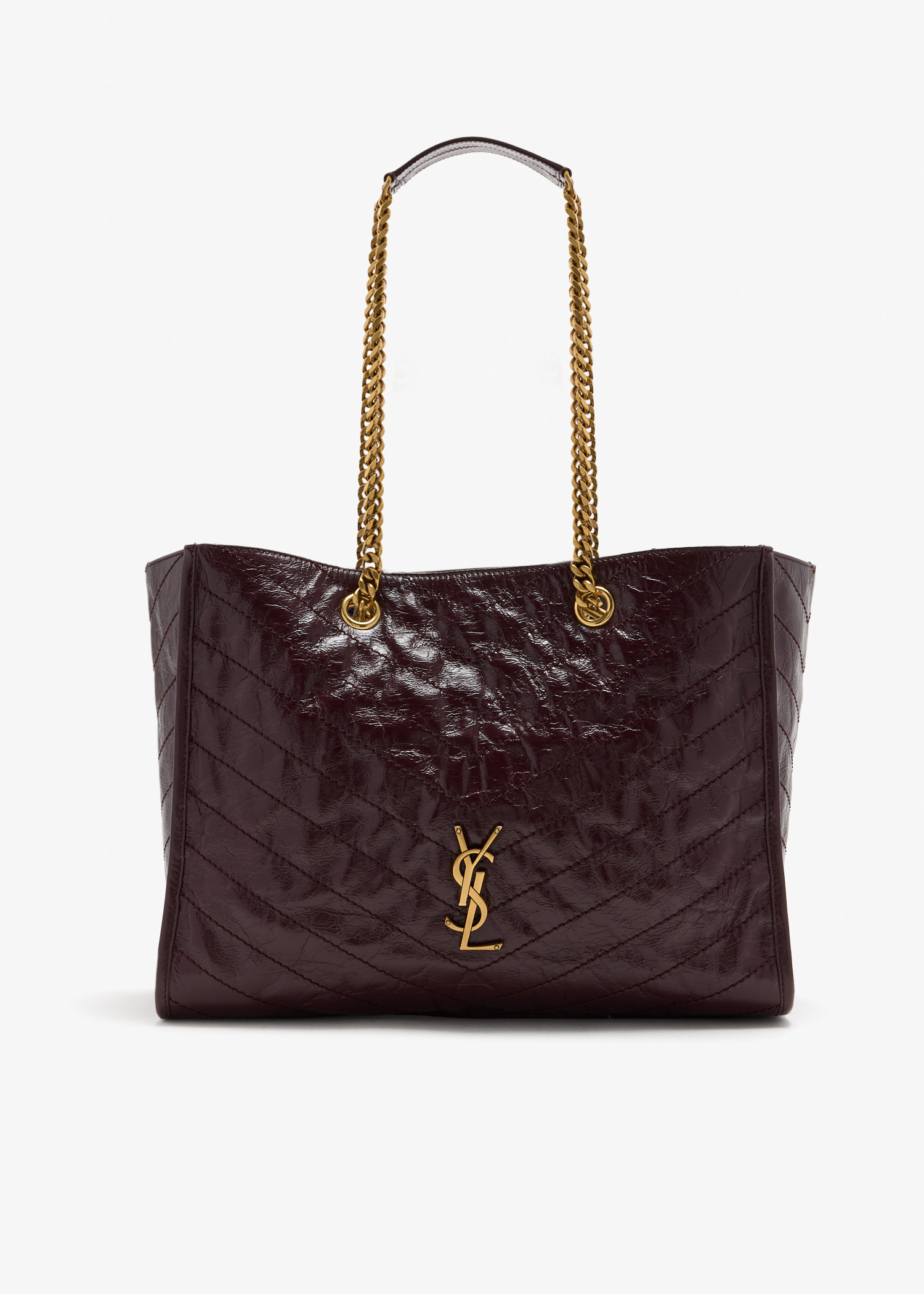Saint Laurent Niki shopping bag for Women - Burgundy in UAE
