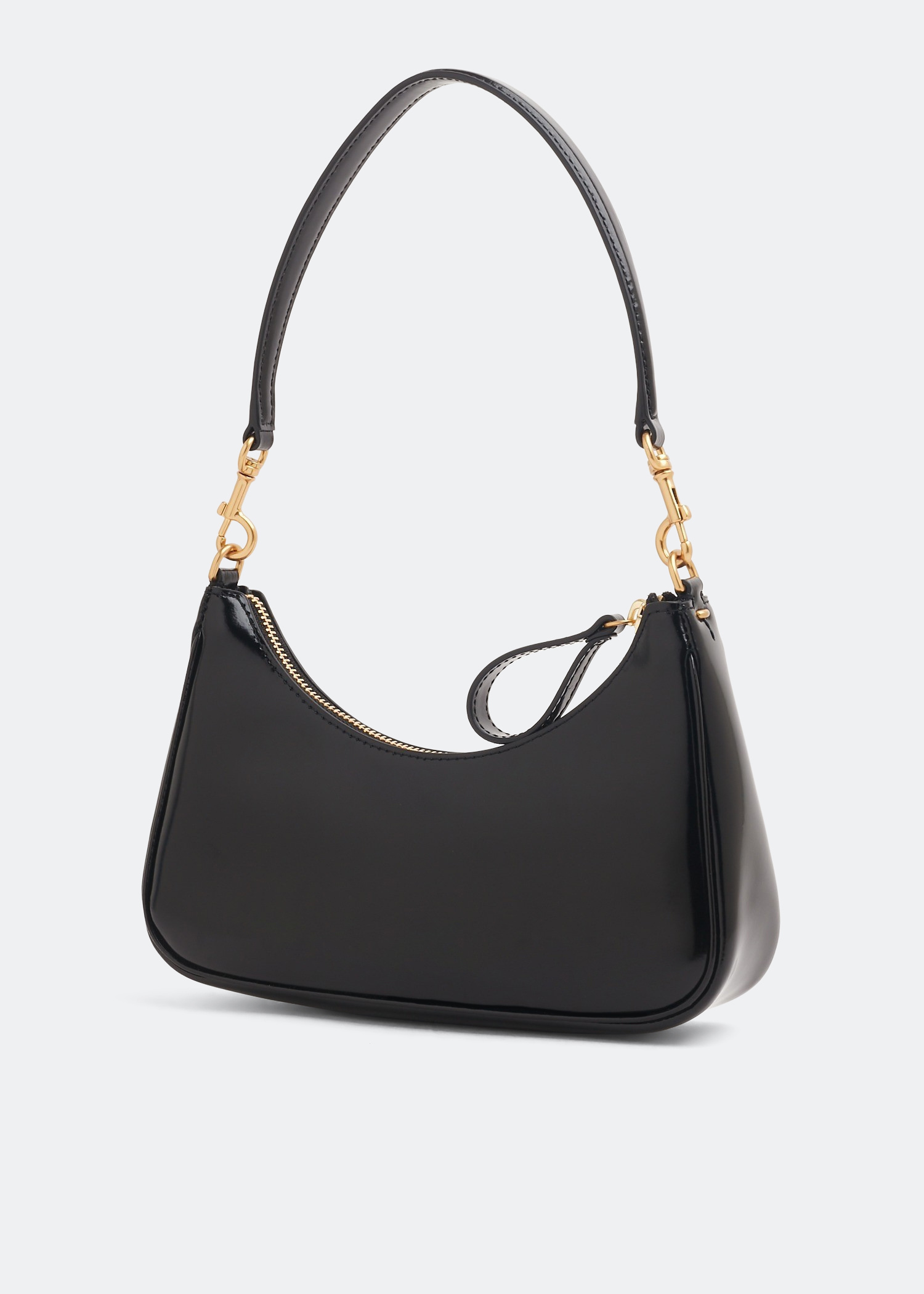 Tory Burch 151 Mercer small crescent bag for Women - Black in USA