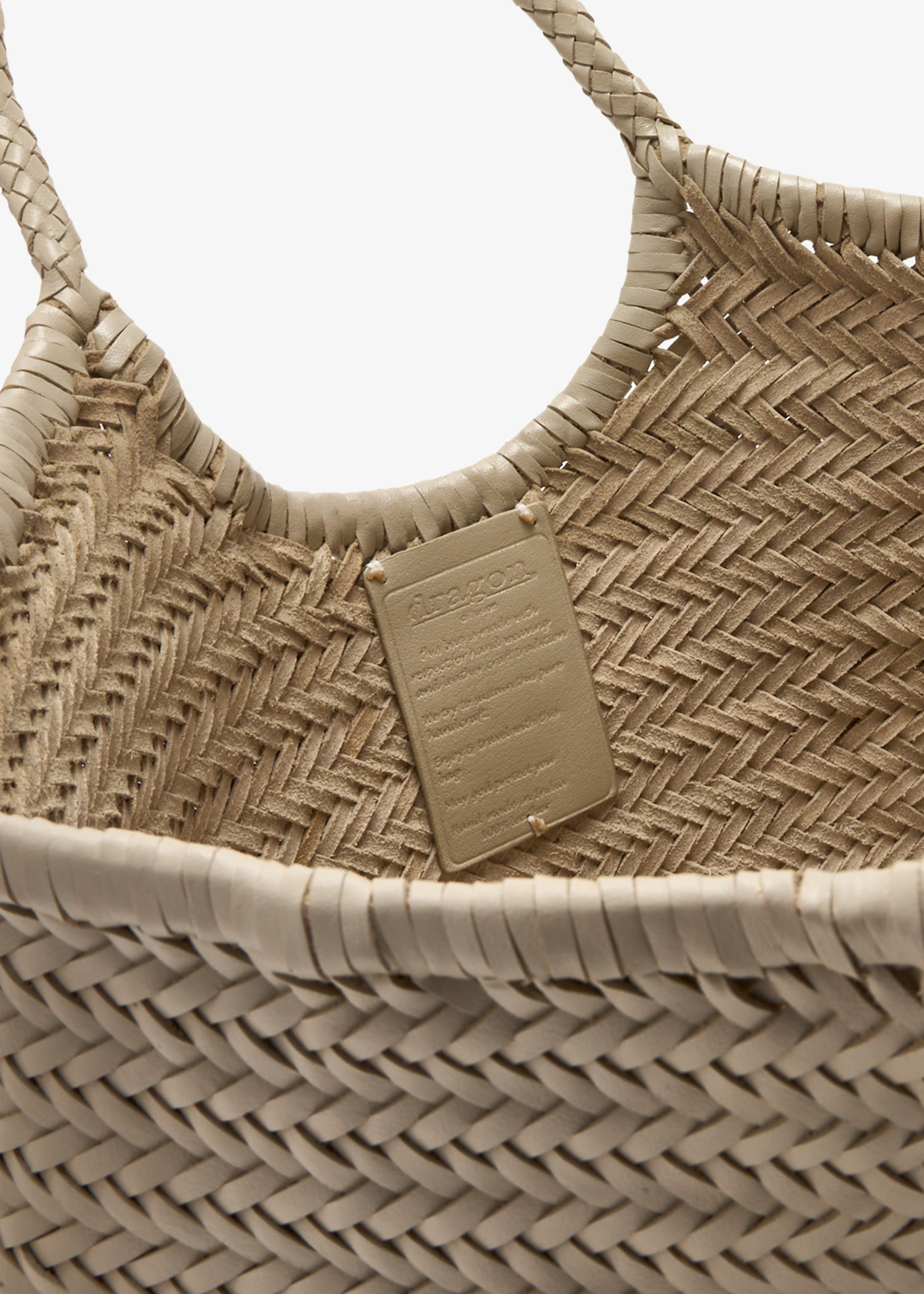 Dragon Diffusion Nantucket big basket bag for Women - Beige in USA
