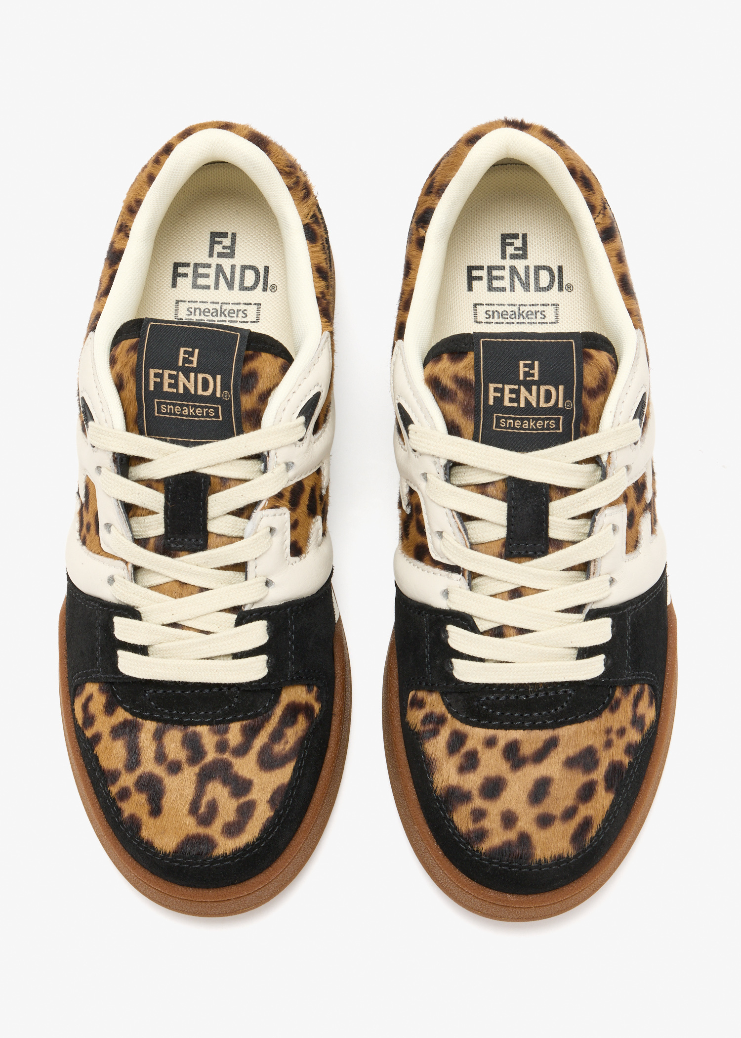 FENDI Match sneakers for Women - Animal Printed in UAE | Level Shoes