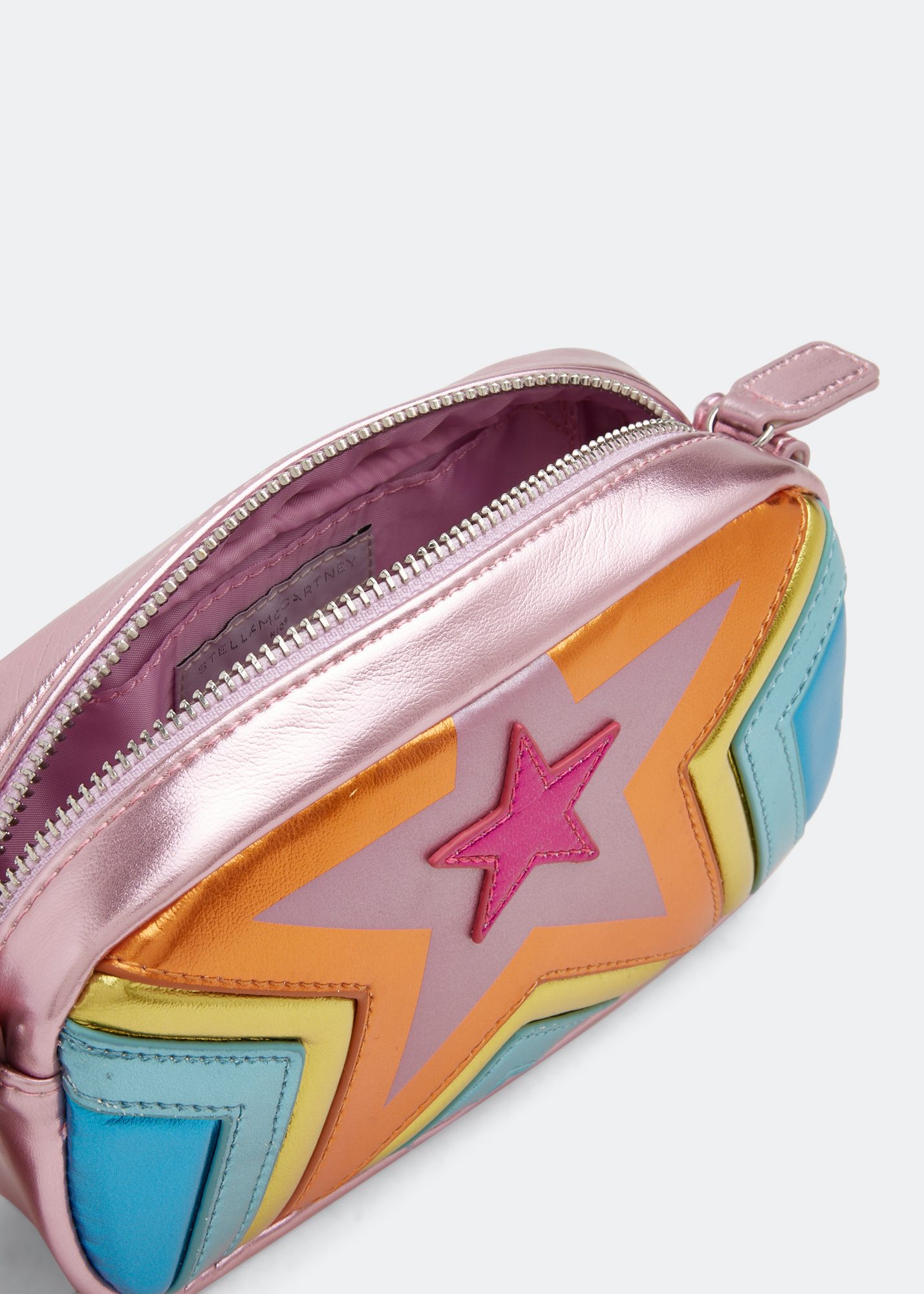 Stella McCartney Star quilted shoulder bag for Girl - Multicolored