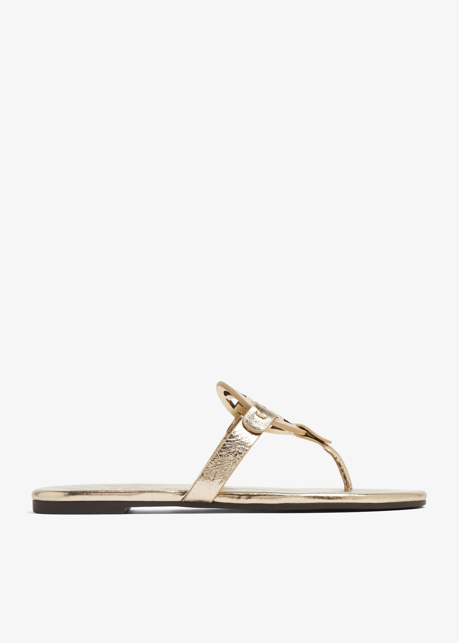 Tory Burch Miller sandals for Women - Gold in USA | Level Shoes