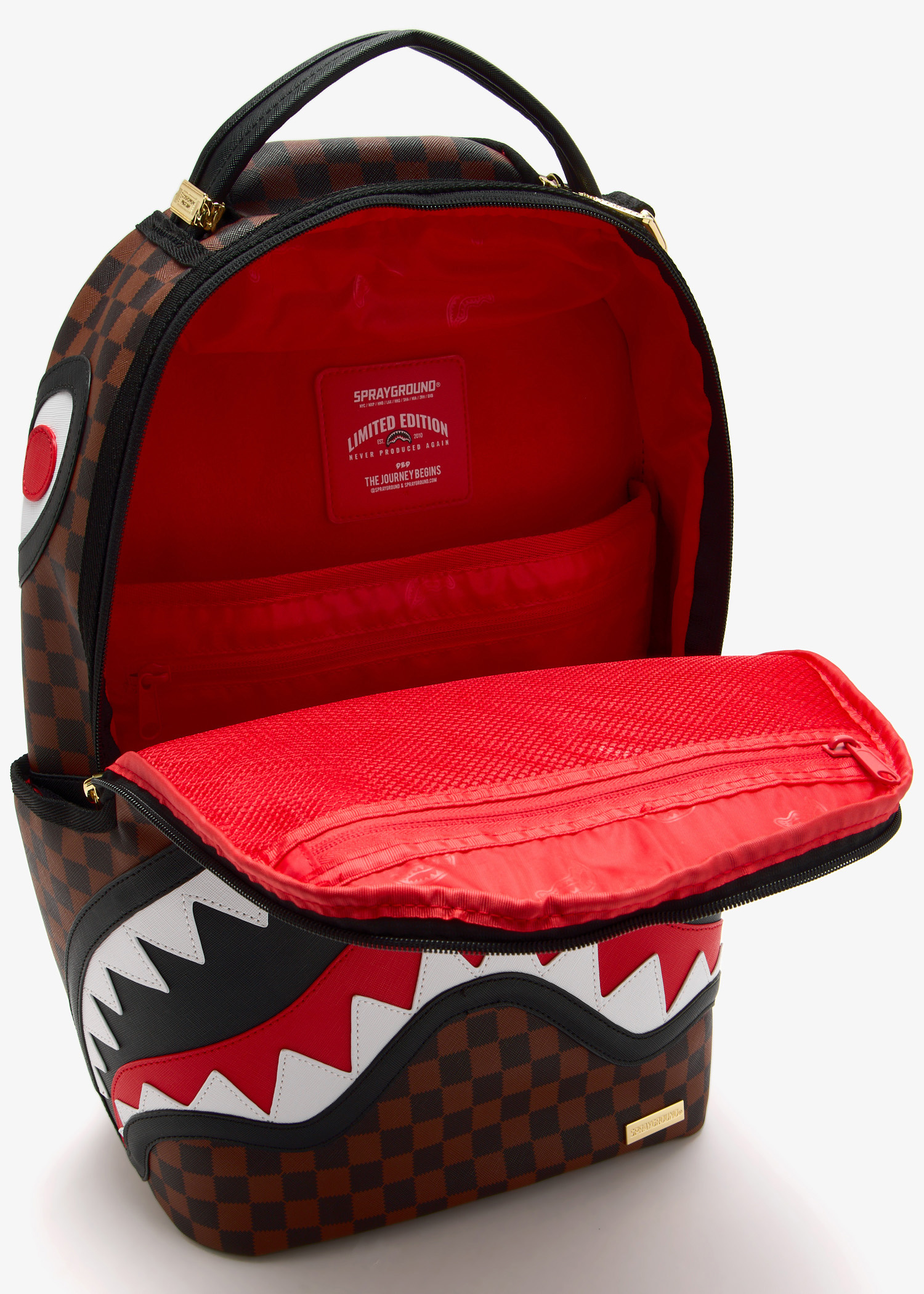 Spray Ground Sawtooth Sip DLXSV backpack for Men - Brown in USA
