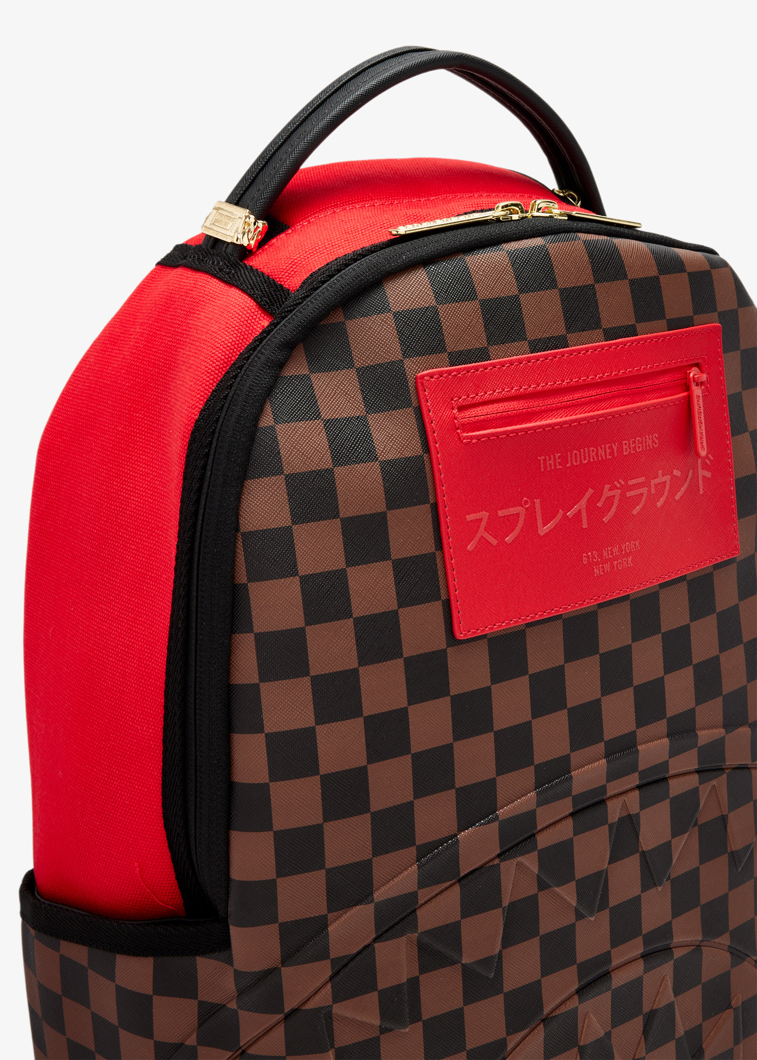 Spray Ground Red Redemption backpack for Men - Printed in UAE