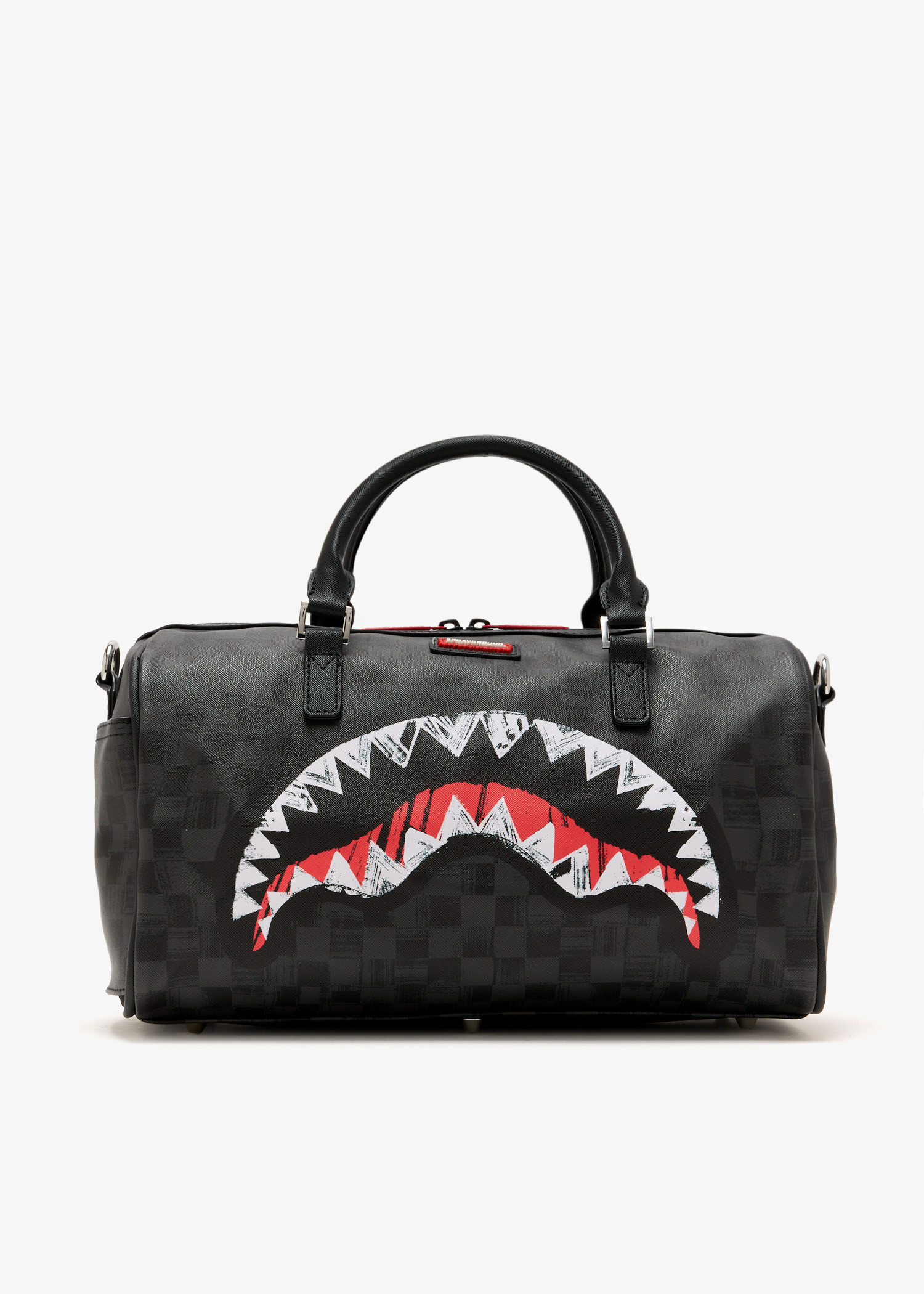 Spray Ground Scribble Shark mini duffle bag for Men - Printed in