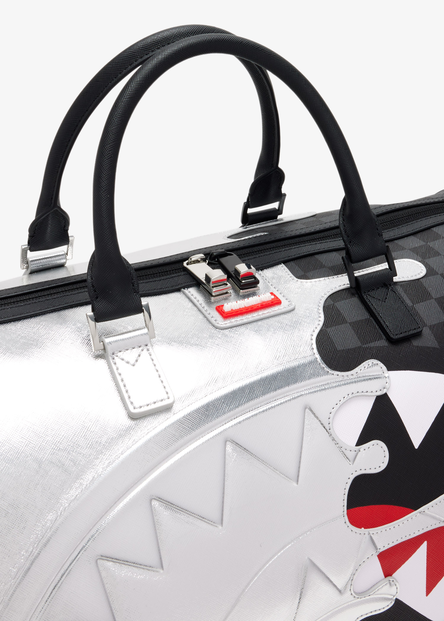 Sprayground Side Drip Check duffle bag for ADULT-UNISEX, Men