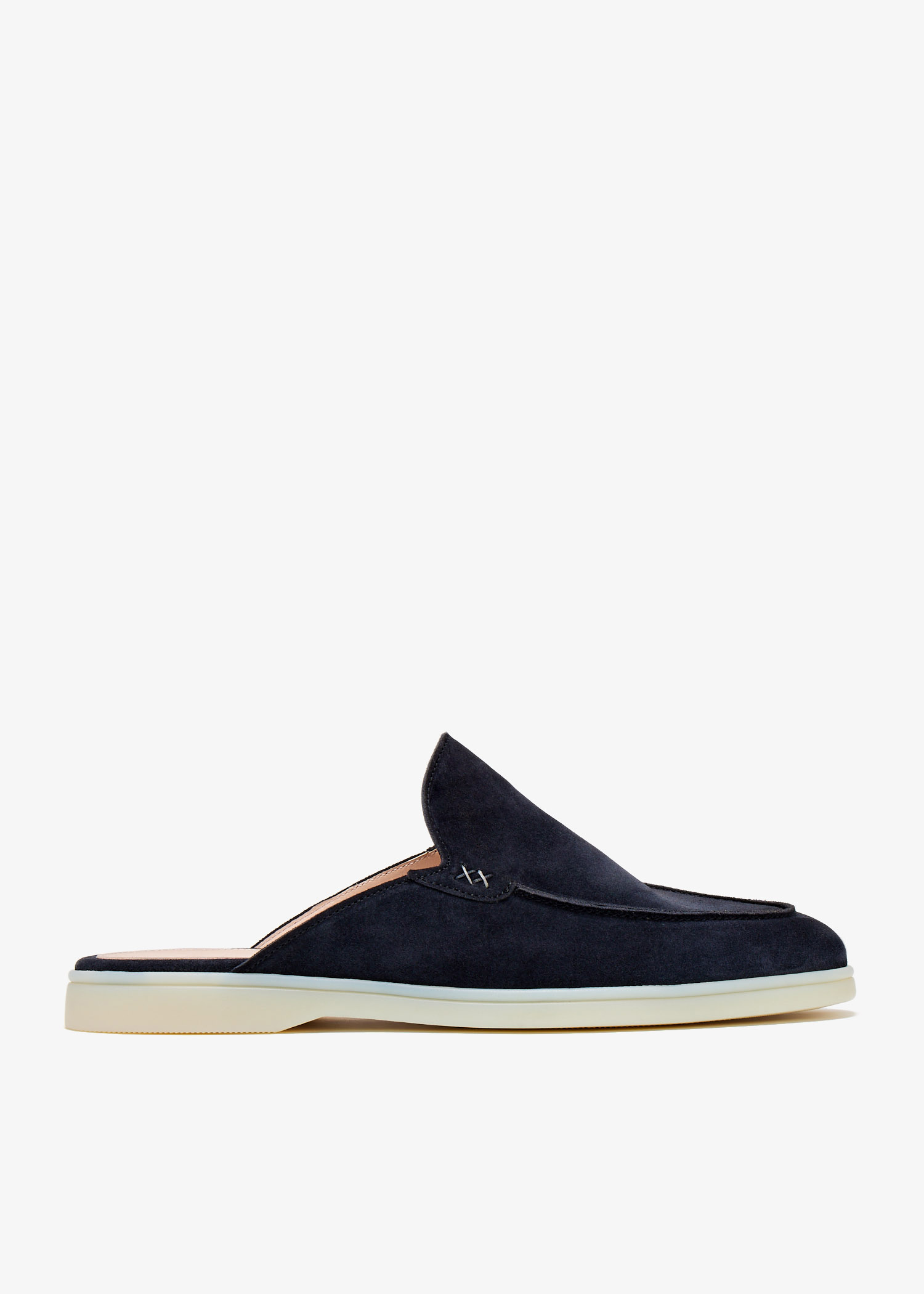 Forsa Blake slippers for Men - Navy in UAE | Level Shoes