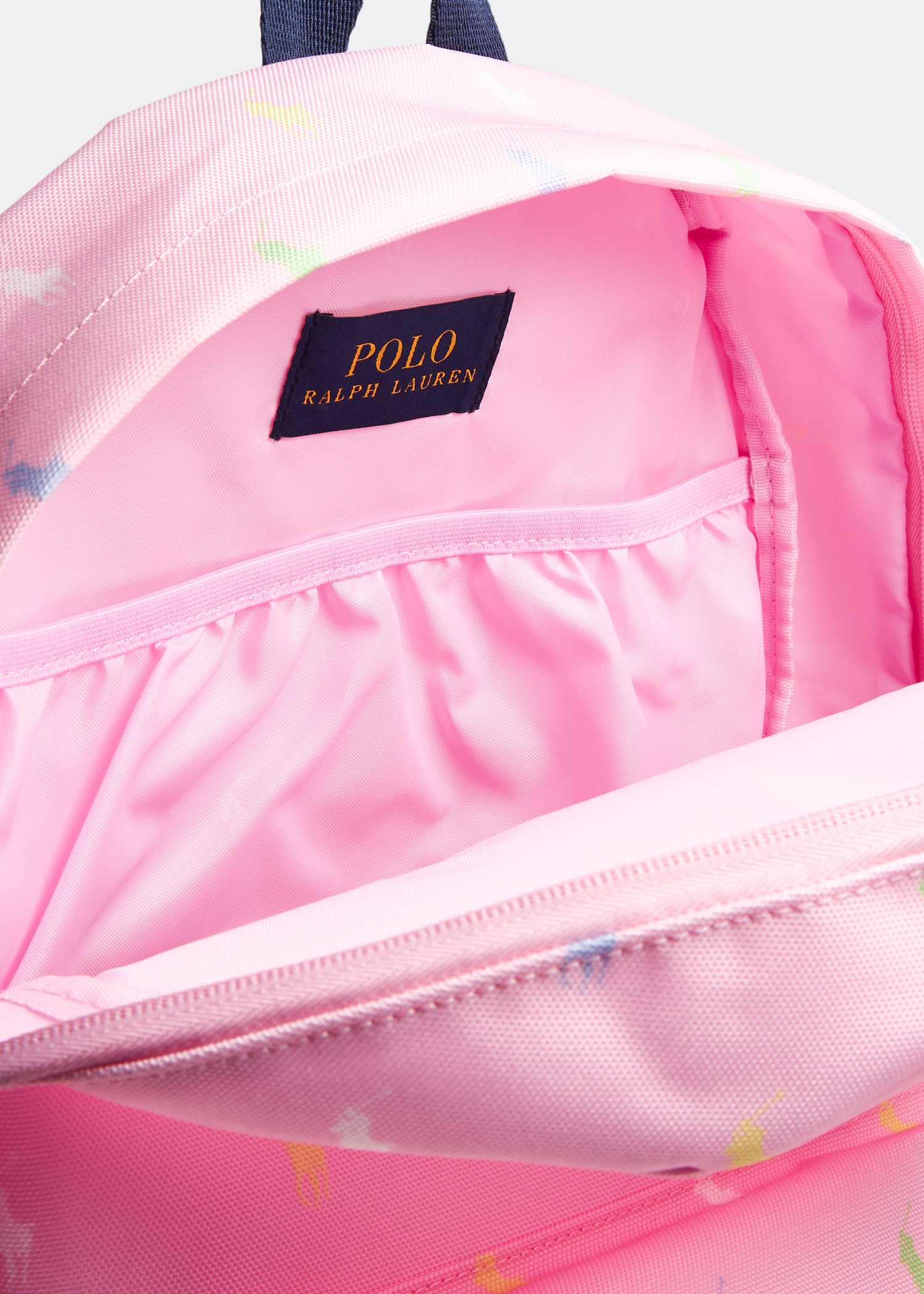 Polo Ralph Lauren Poly Pony backpack for Girl - Pink in USA
