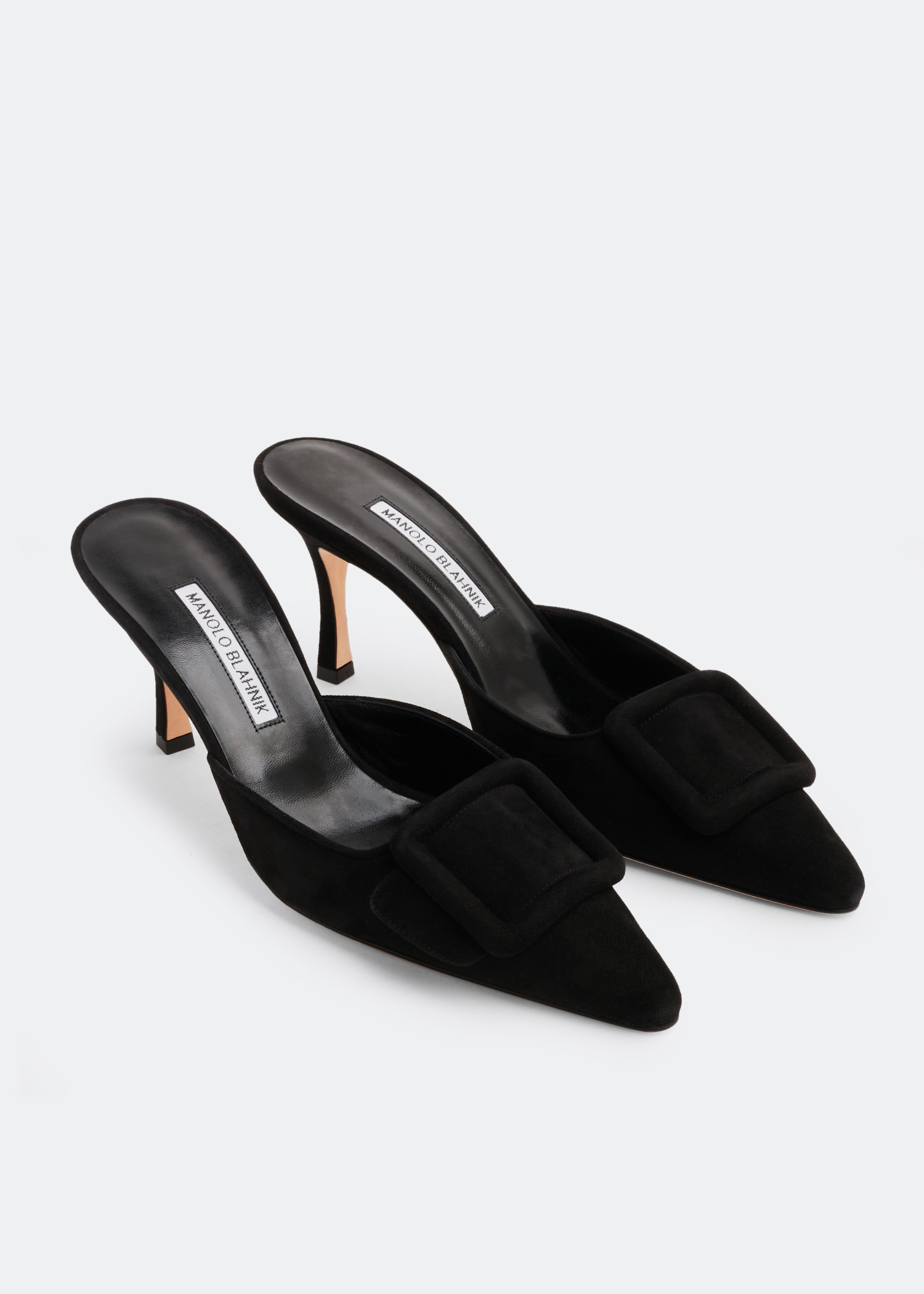 Manolo Blahnik Maysale mules for Women - Black in UAE