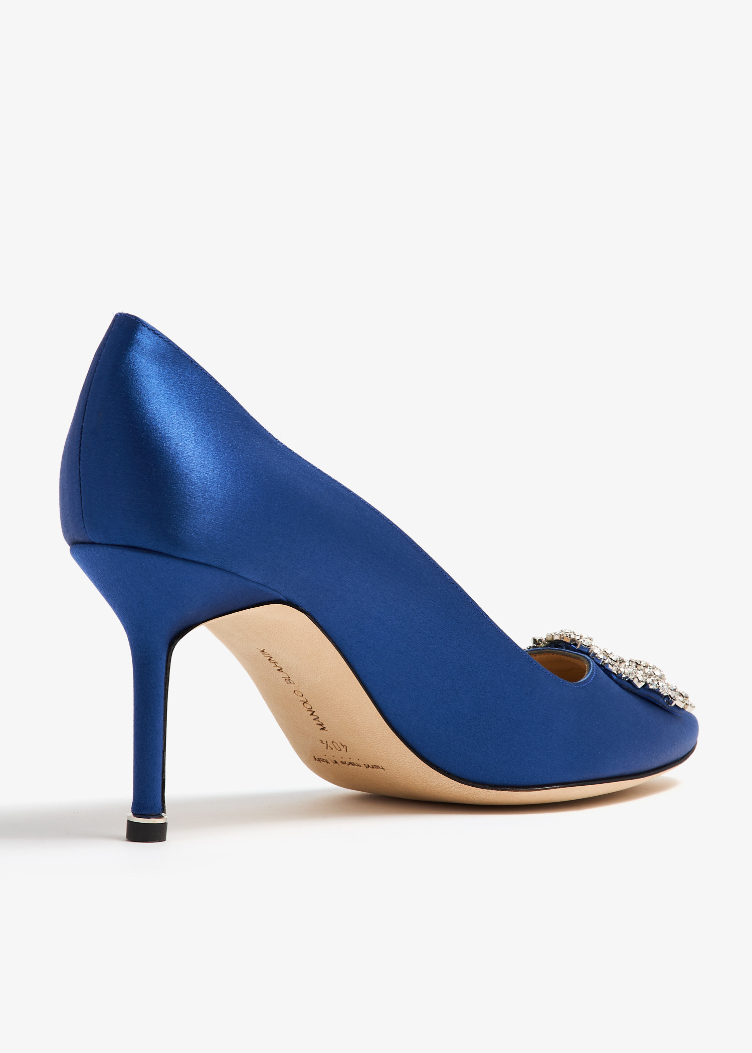 Manolo Blahnik Hangisi pumps for Women - Blue in UAE | Level Shoes