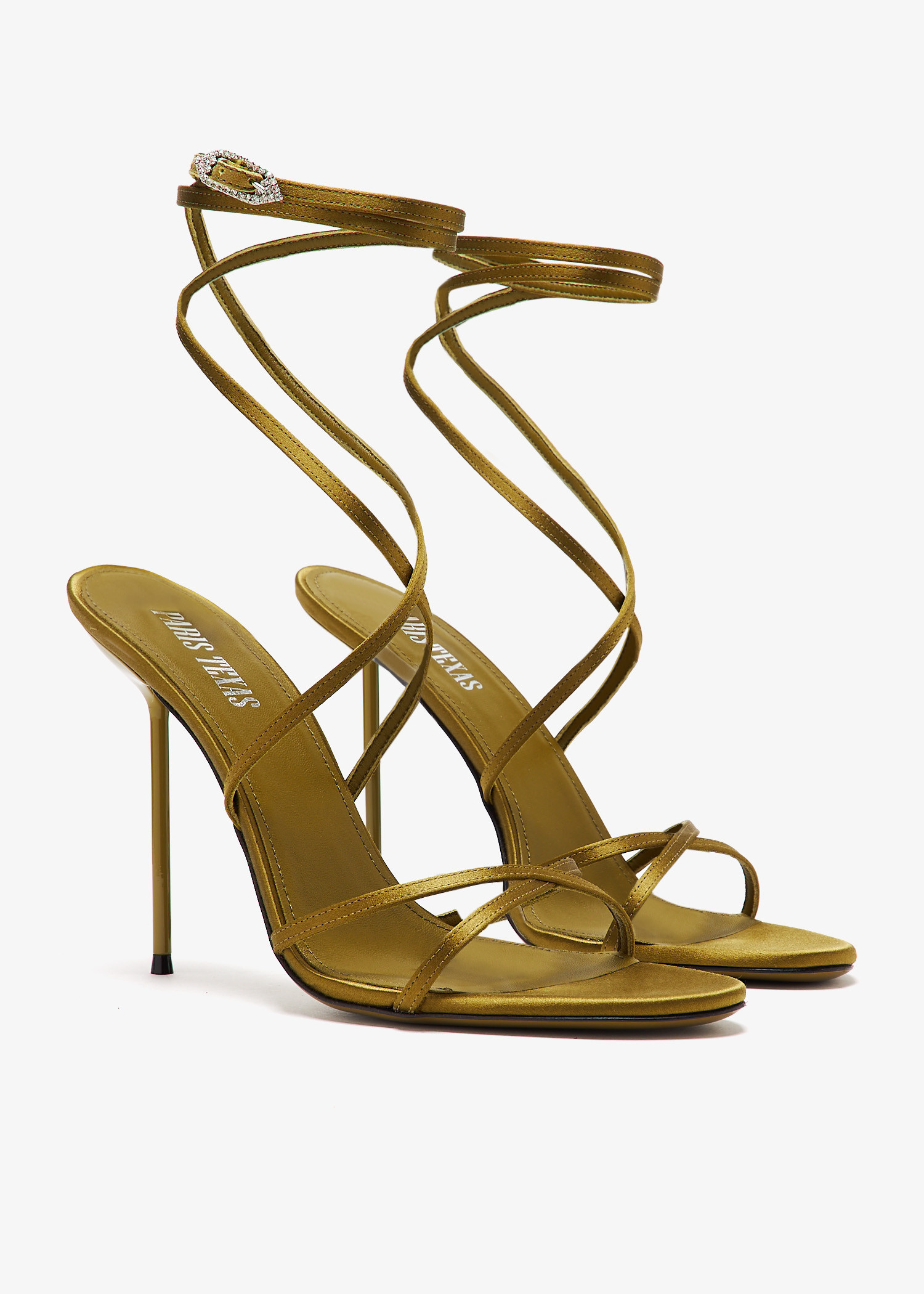 サンダル・ミュール PARIS TEXAS Women Sandals PX835 PERIDOT green Holographic sandals in green - Paris Texas | Mytheresa